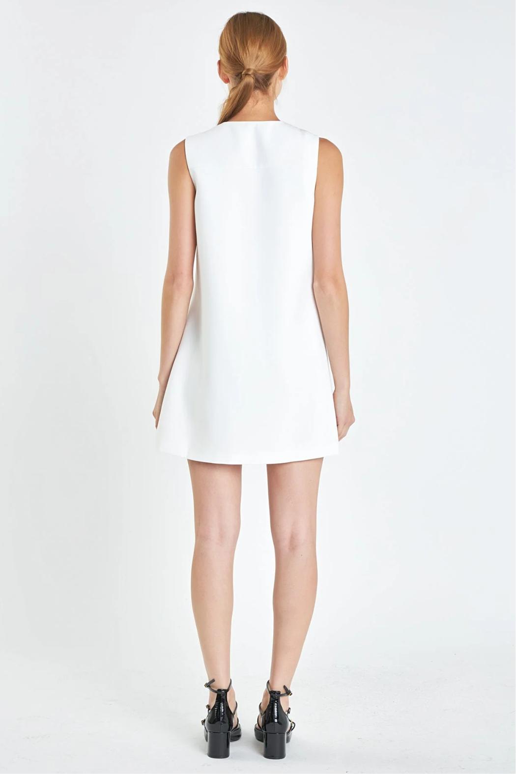 Eyelet Mini Dress Product Image