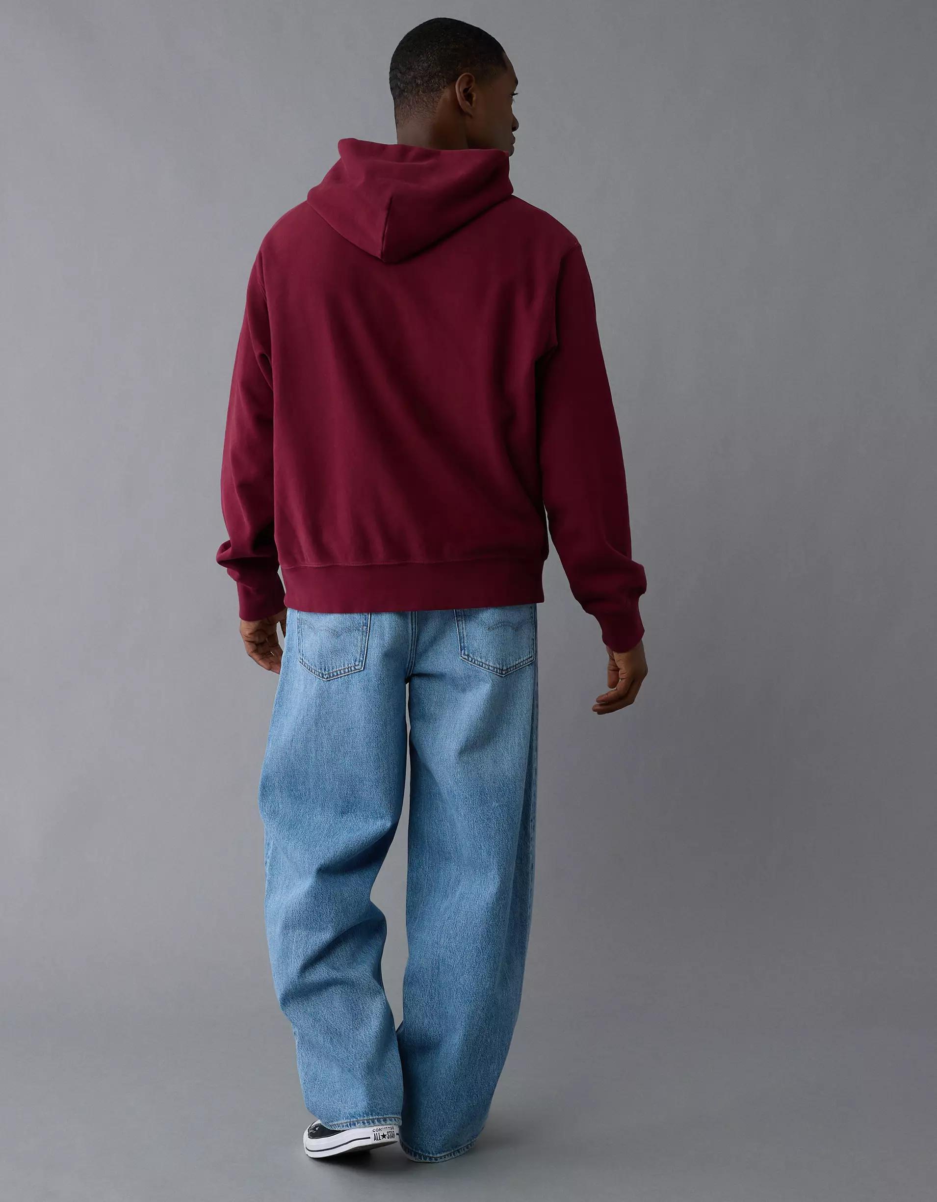 AE Laidback Luxe Heavyweight Graphic Hoodie Product Image