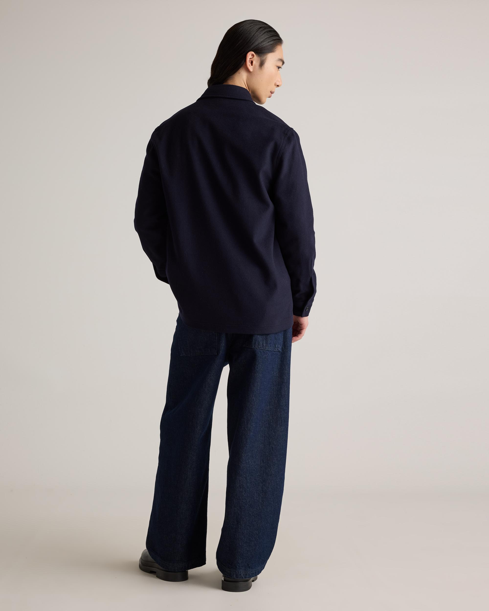 Quince | Men's Italian Wool Overshirt Wool/Nylon Product Image