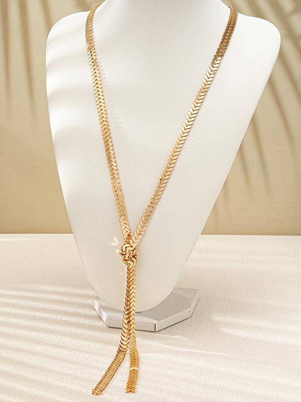 Geometric Knot Necklaces Accessories Product Image