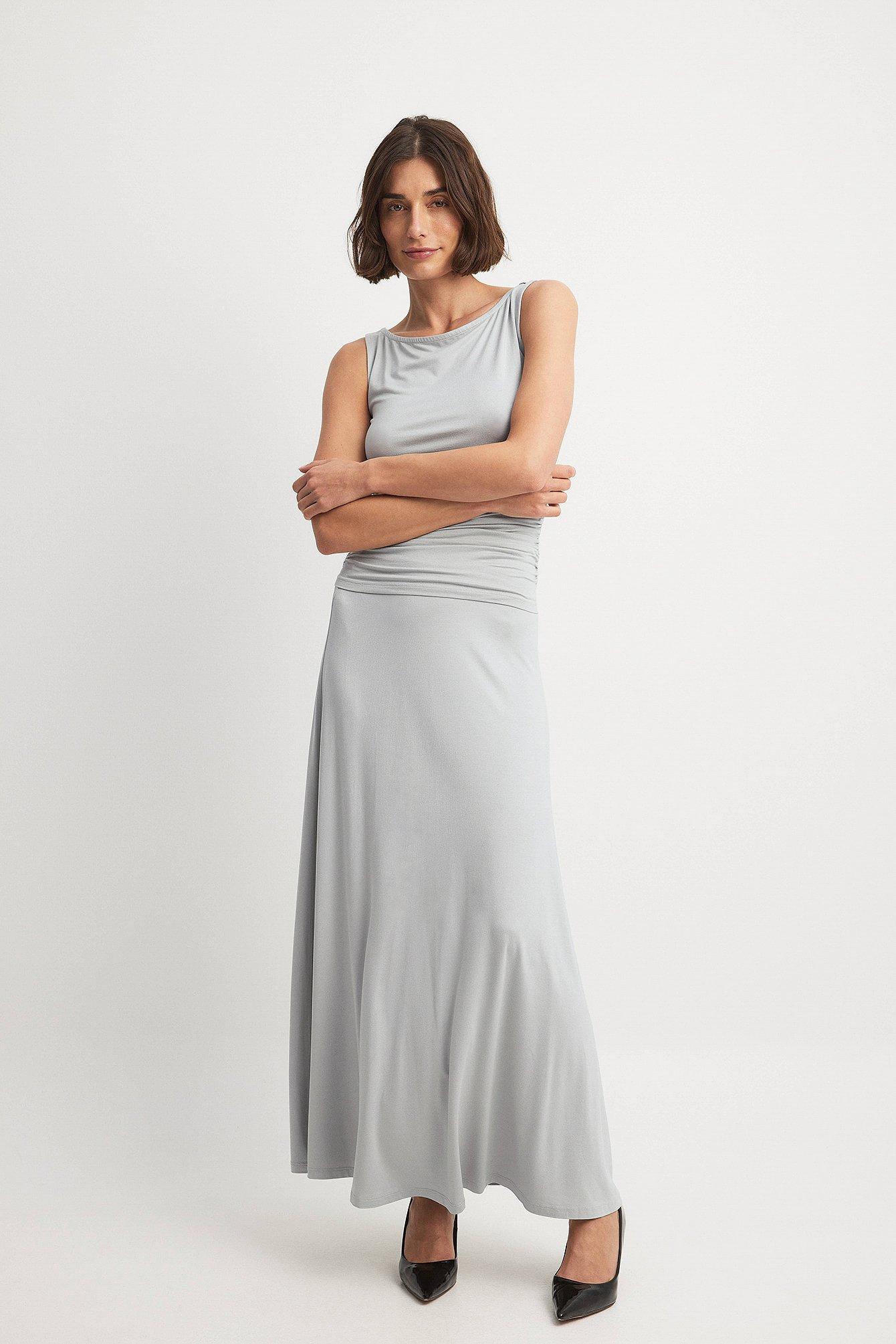 Soft Line Flowy Maxi Skirt Product Image