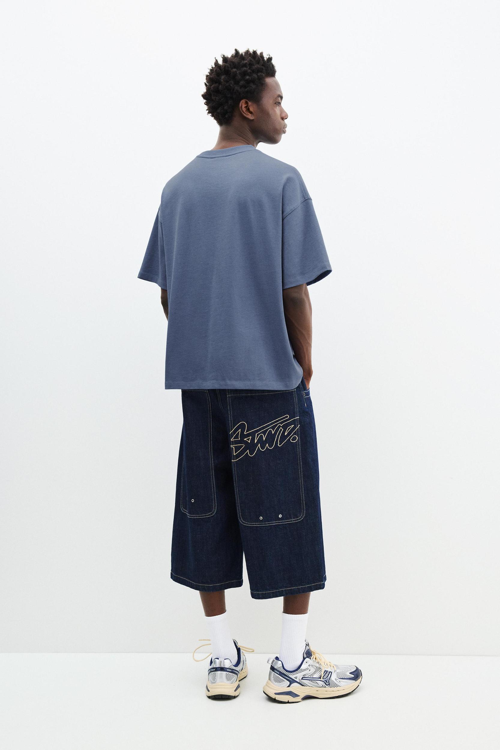 Boxy fit short sleeve T-shirt Product Image