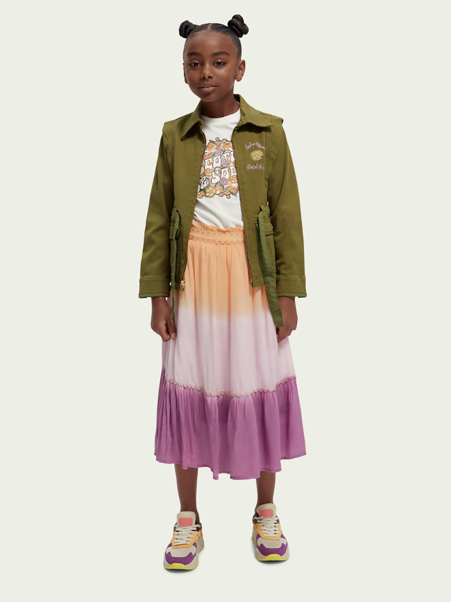 Scotch & Soda Midi Tie-Dye Skirt Product Image