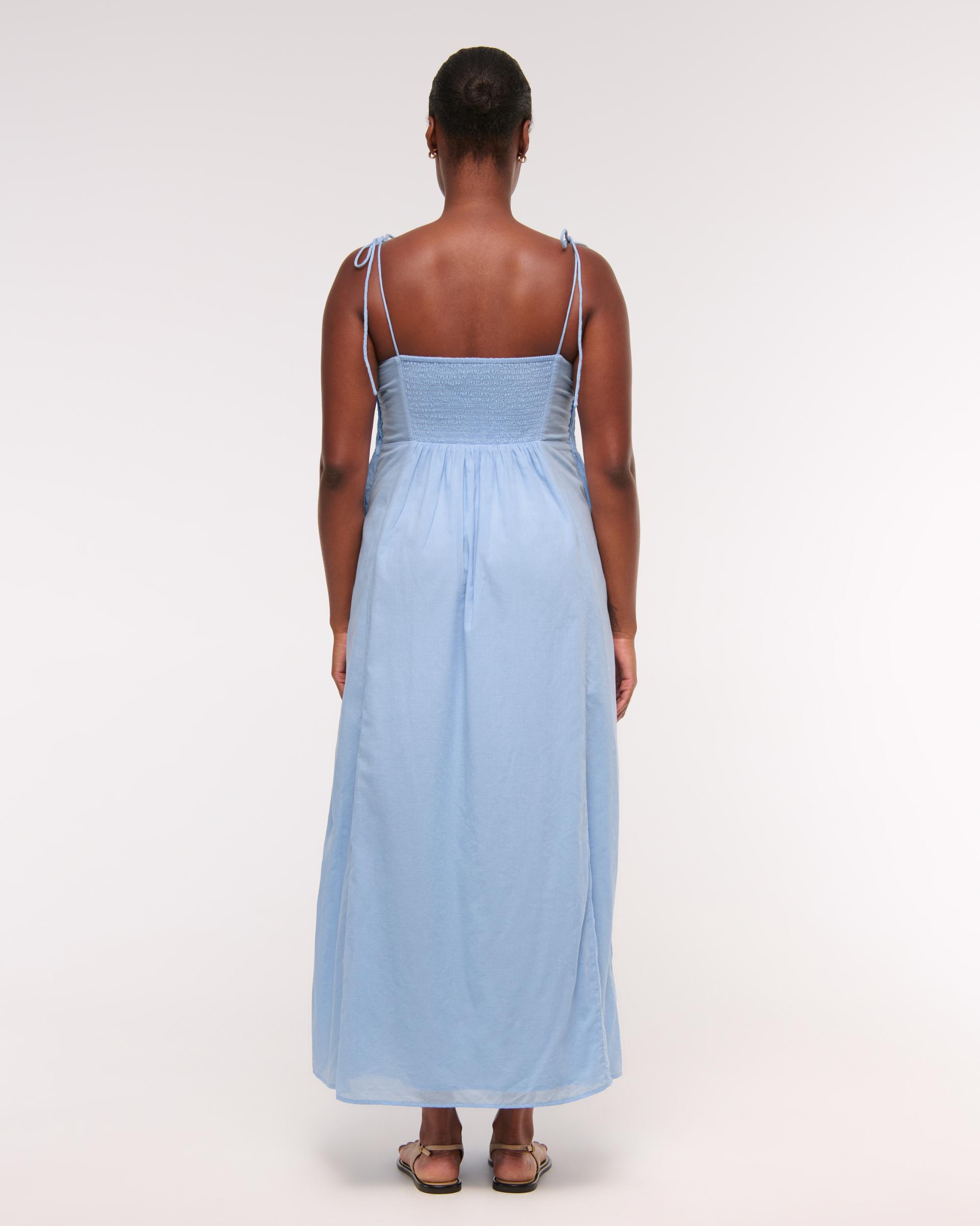 Pintuck Flowy Maxi Dress Product Image