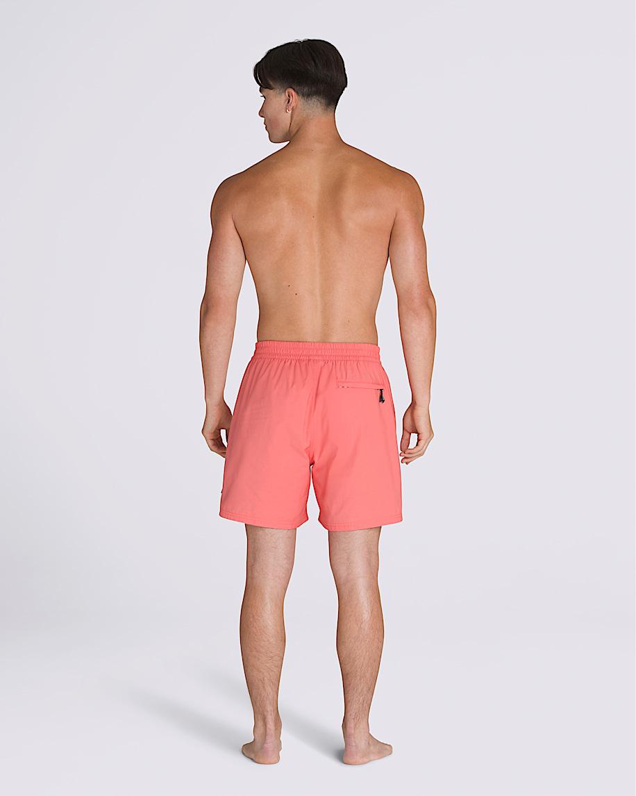 Primary Solid Elastic 17'' Boardshorts in Porcelain Rose Pink| Vans US Product Image