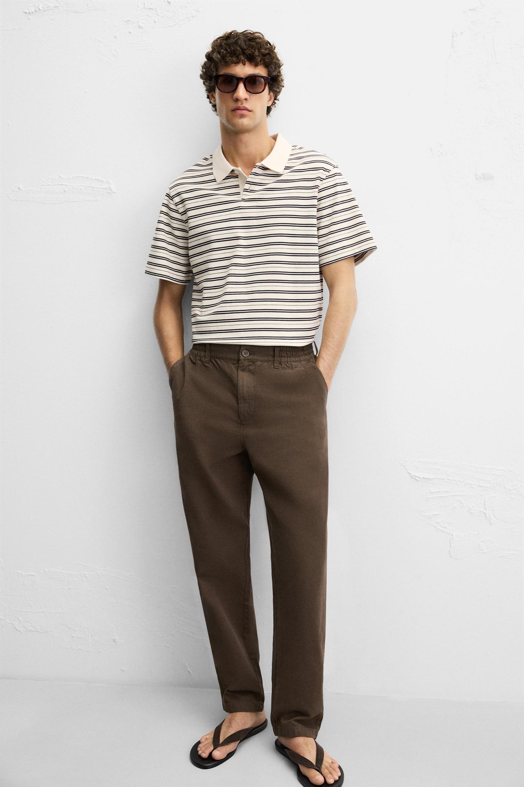 WASHED CANVAS PANTS Product Image