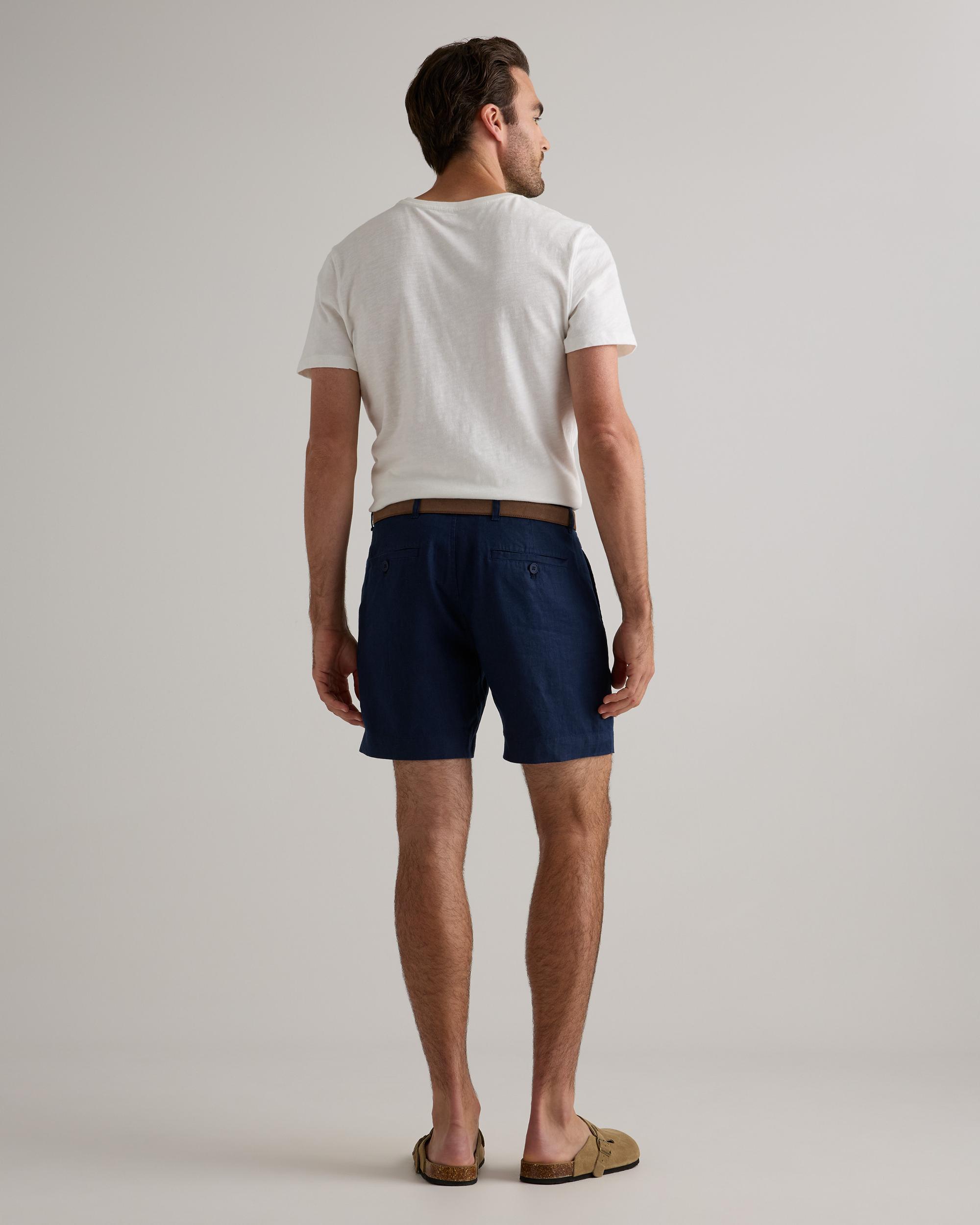 Quince | Men's 100% European Linen Trouser Shorts 7" Product Image