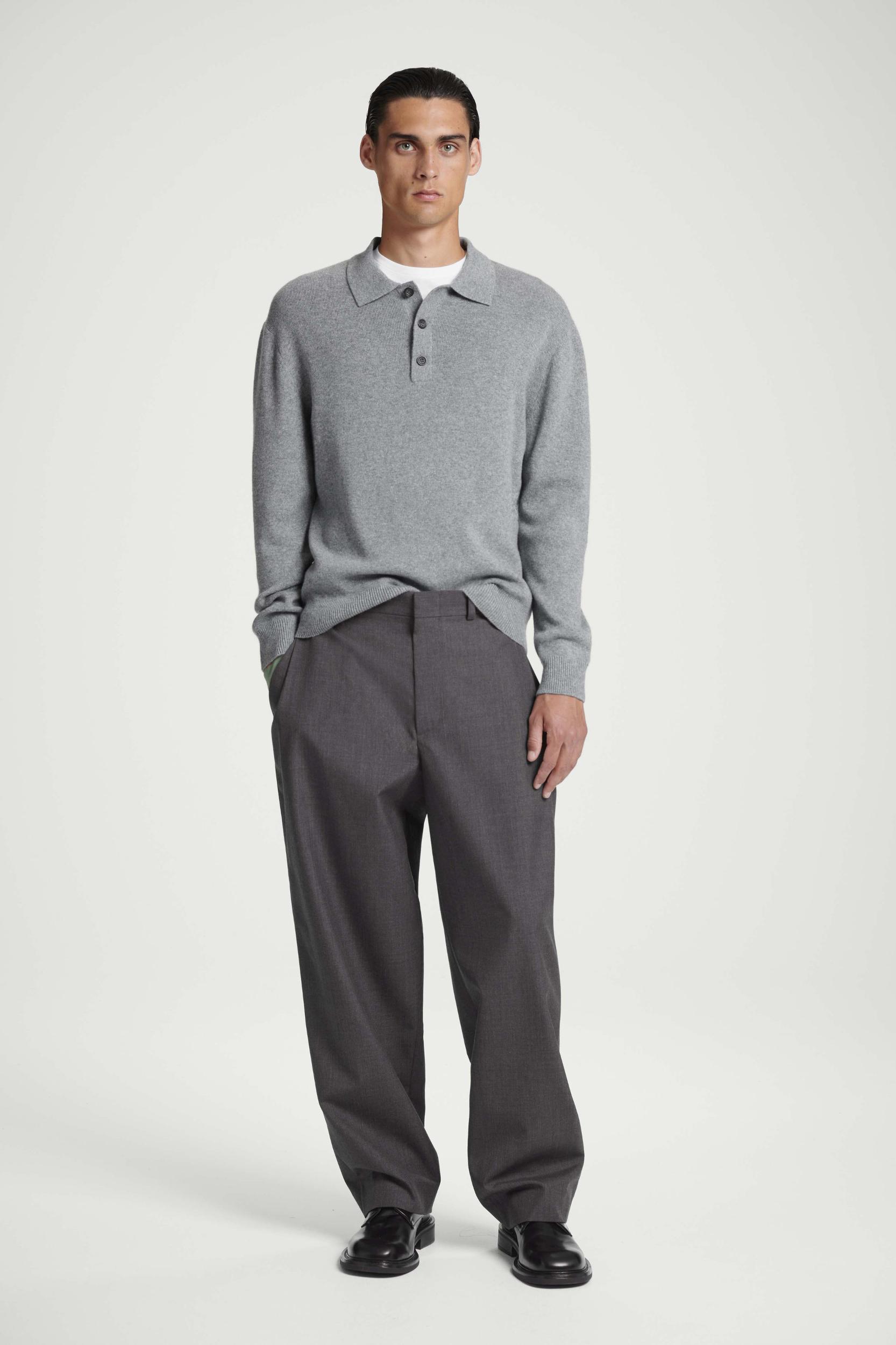 PURE CASHMERE POLO SHIRT Product Image