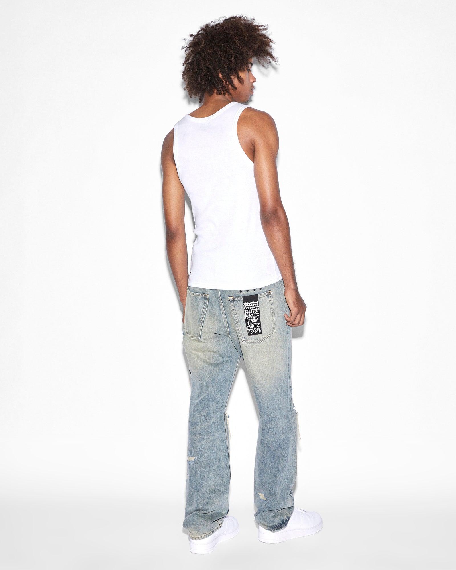 ZINE DEBUT SINGLET WHITE Male Product Image