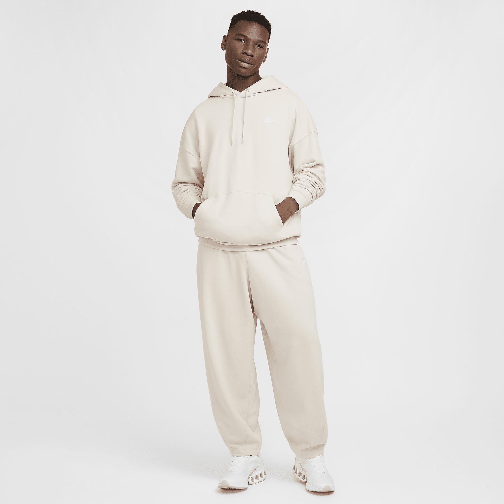 Mens Nike Club Fleece Oversized French Terry Pullover Hoodie Product Image