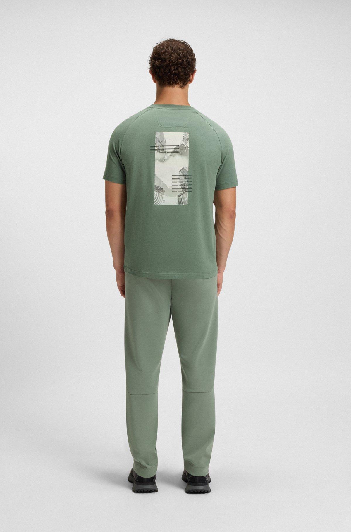 Relaxed-fit T-shirt with decorative reflective accents Product Image