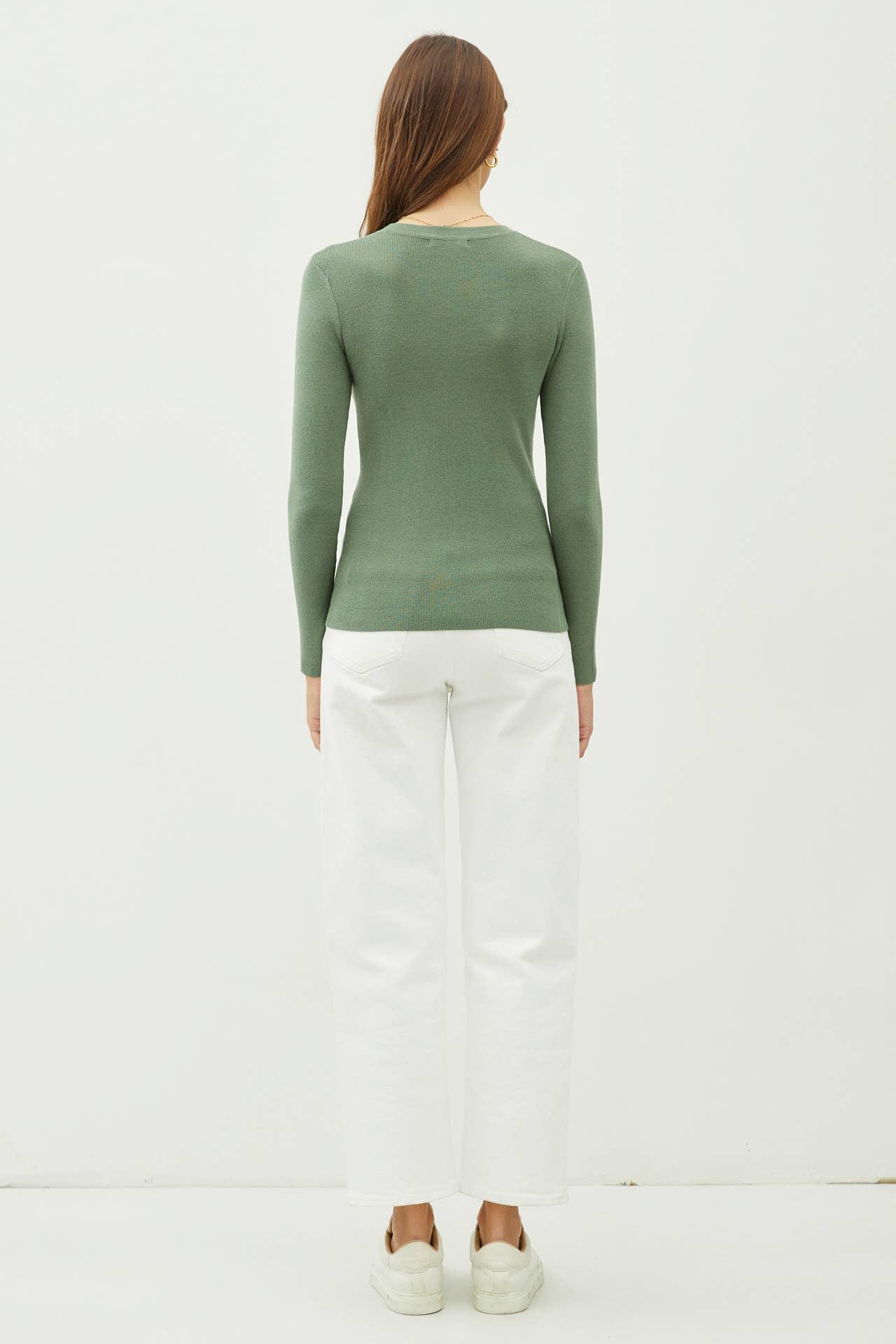 UB BASICS: MAKE YOUR CHOICE RIBBED TOP *FS Product Image