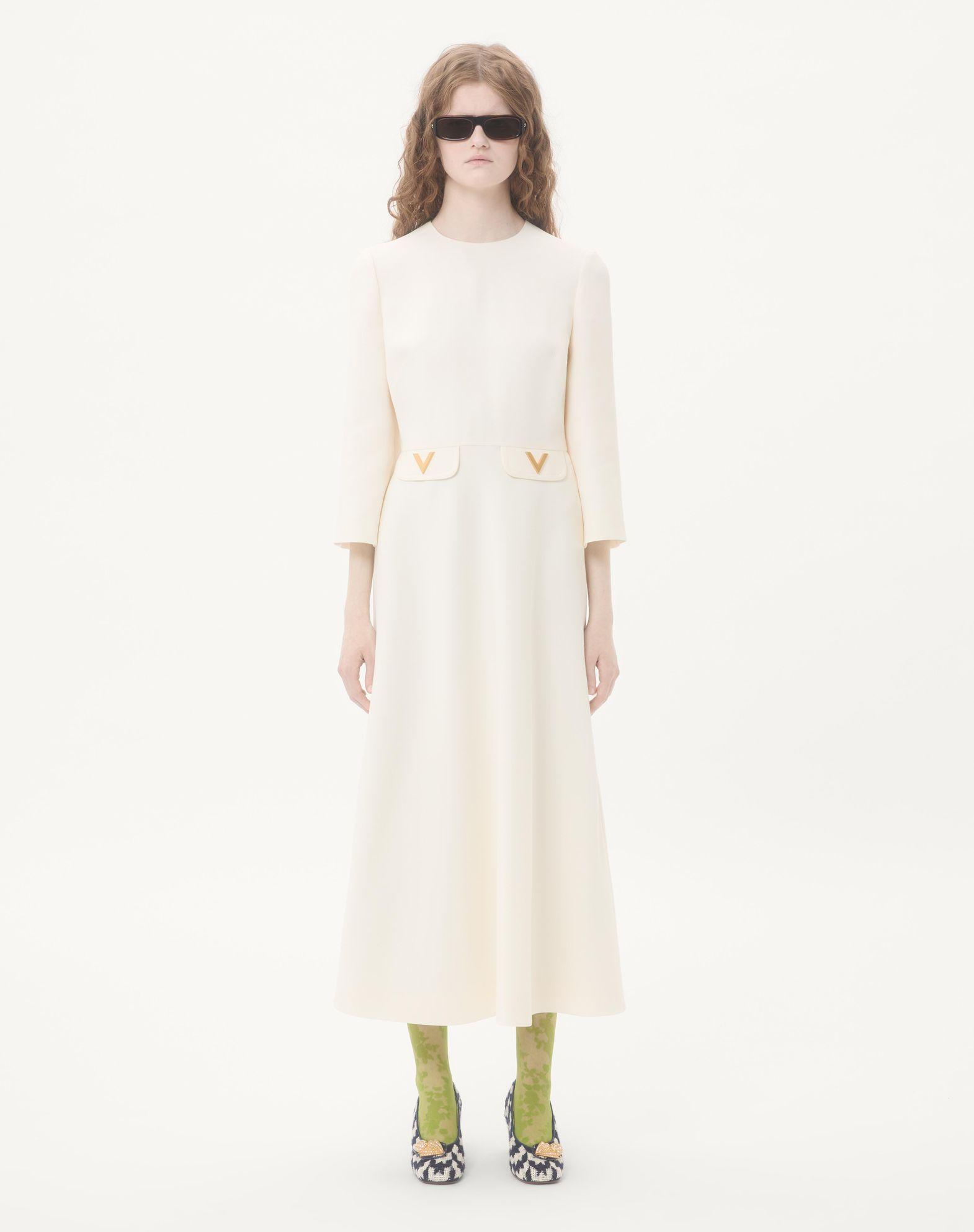 Crepe Couture Midi Dress Product Image