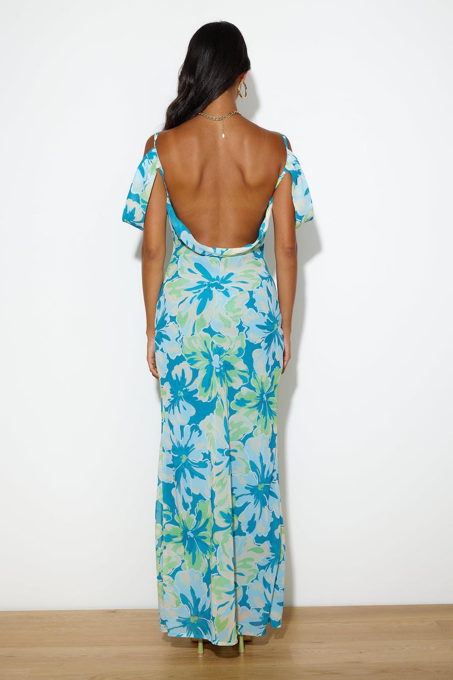 SEVEN WONDERS Longina Maxi Dress Green Product Image