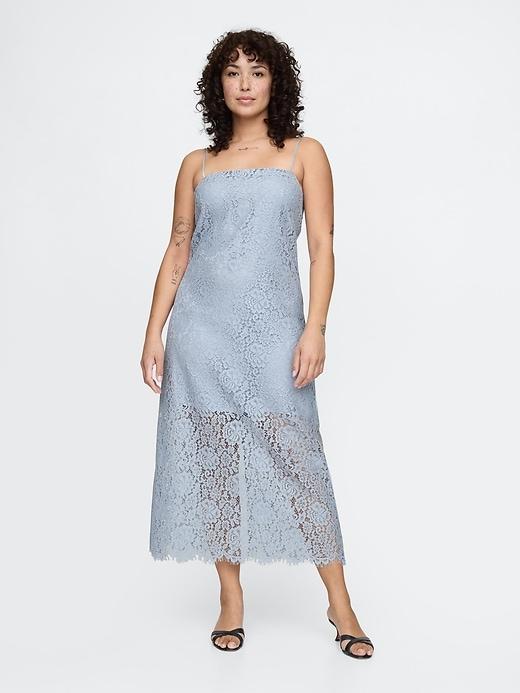 Lace Midi Dress Product Image