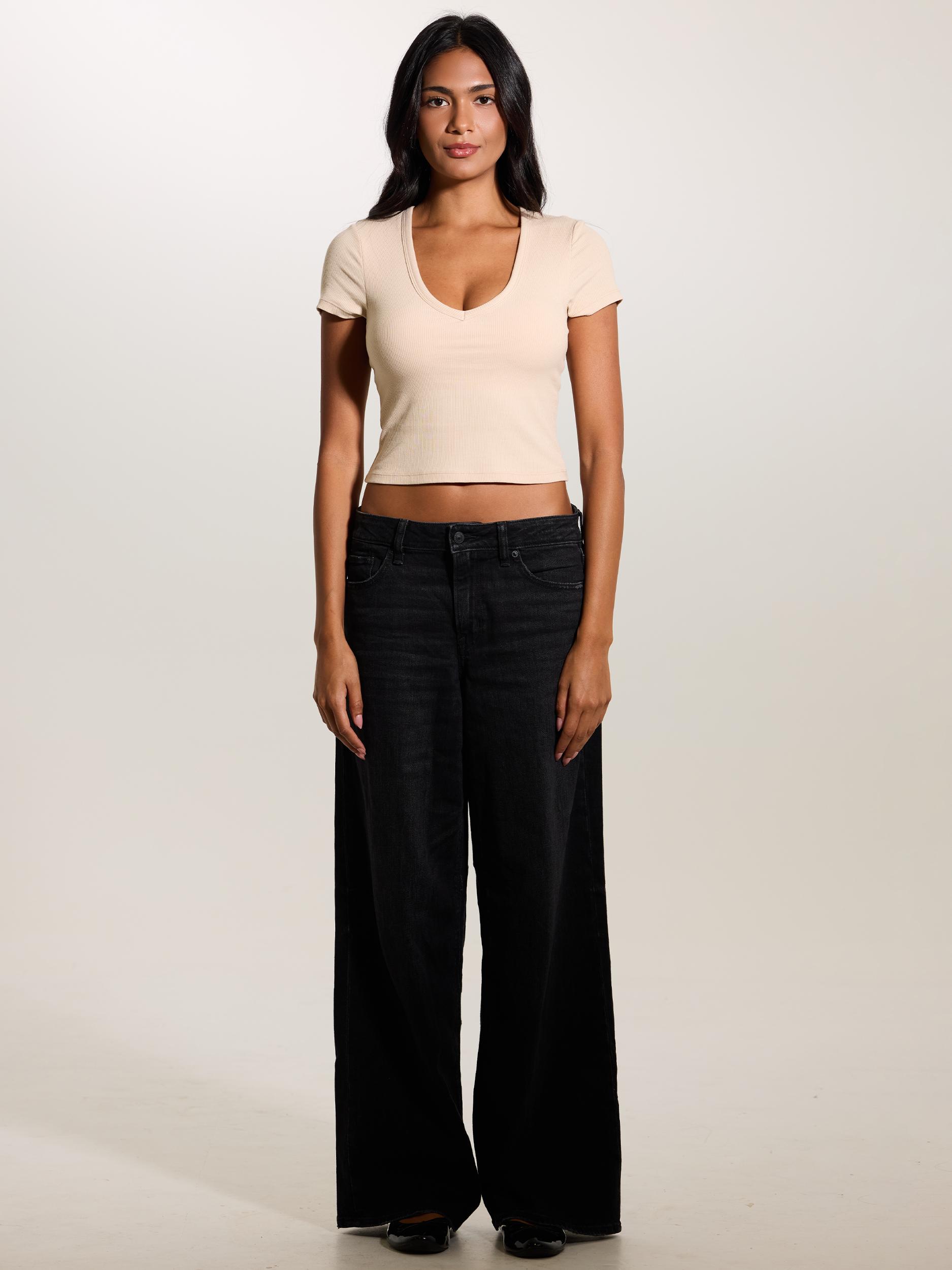 Bamboo V-Neck T-Shirt Brami Product Image