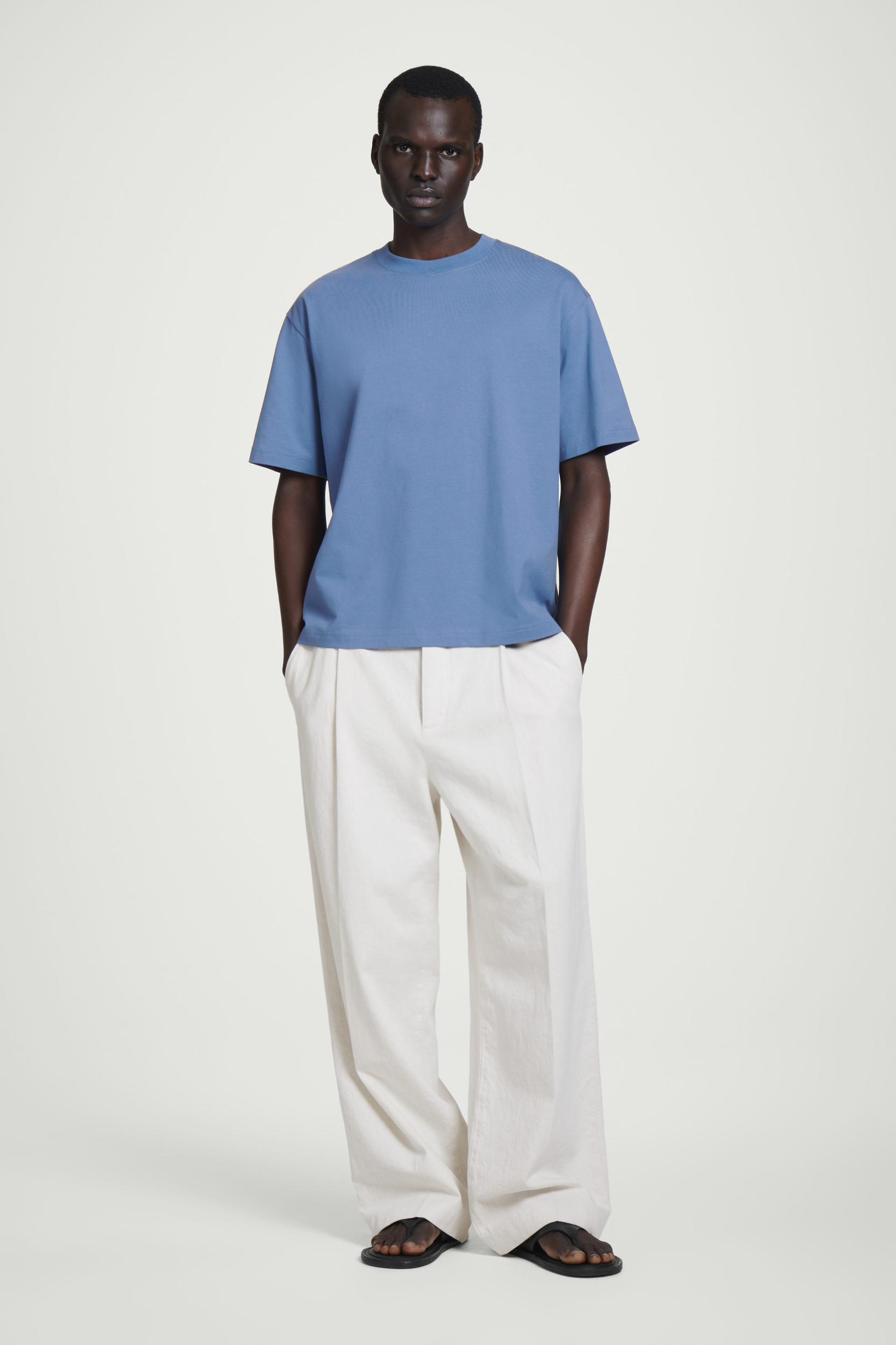 RELAXED LIGHTWEIGHT COTTON T-SHIRT Product Image