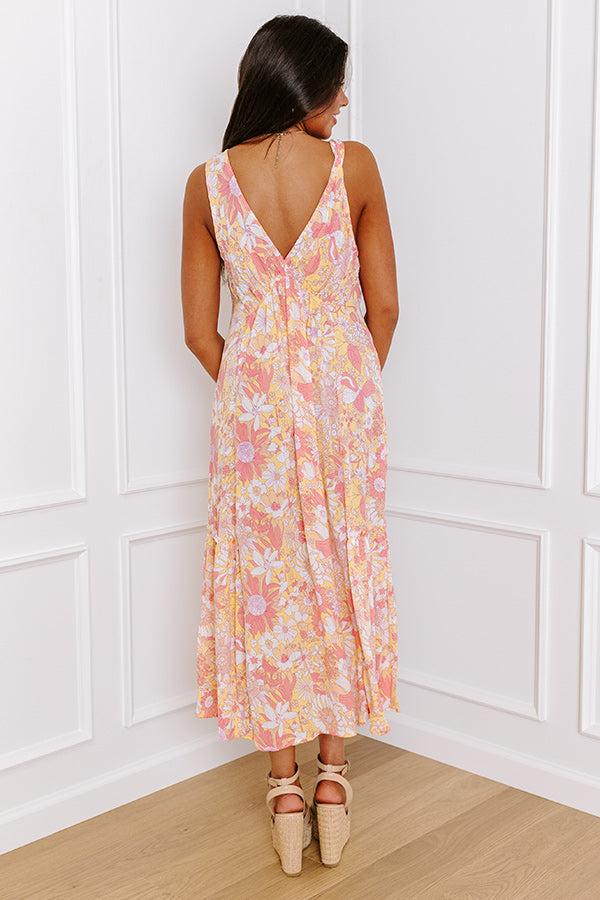 Sunshine Situation Floral Midi Product Image