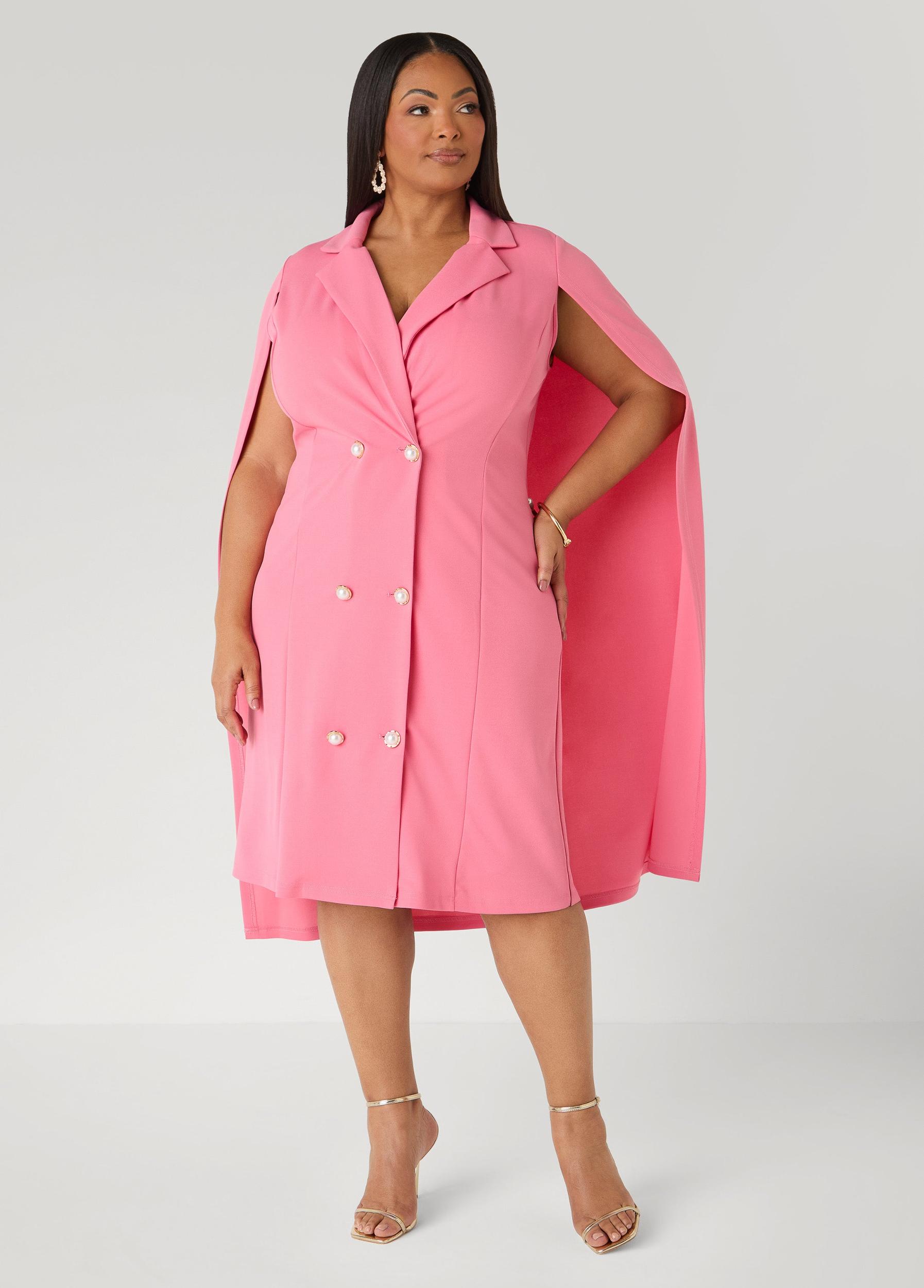 Cape Blazer Dress Product Image