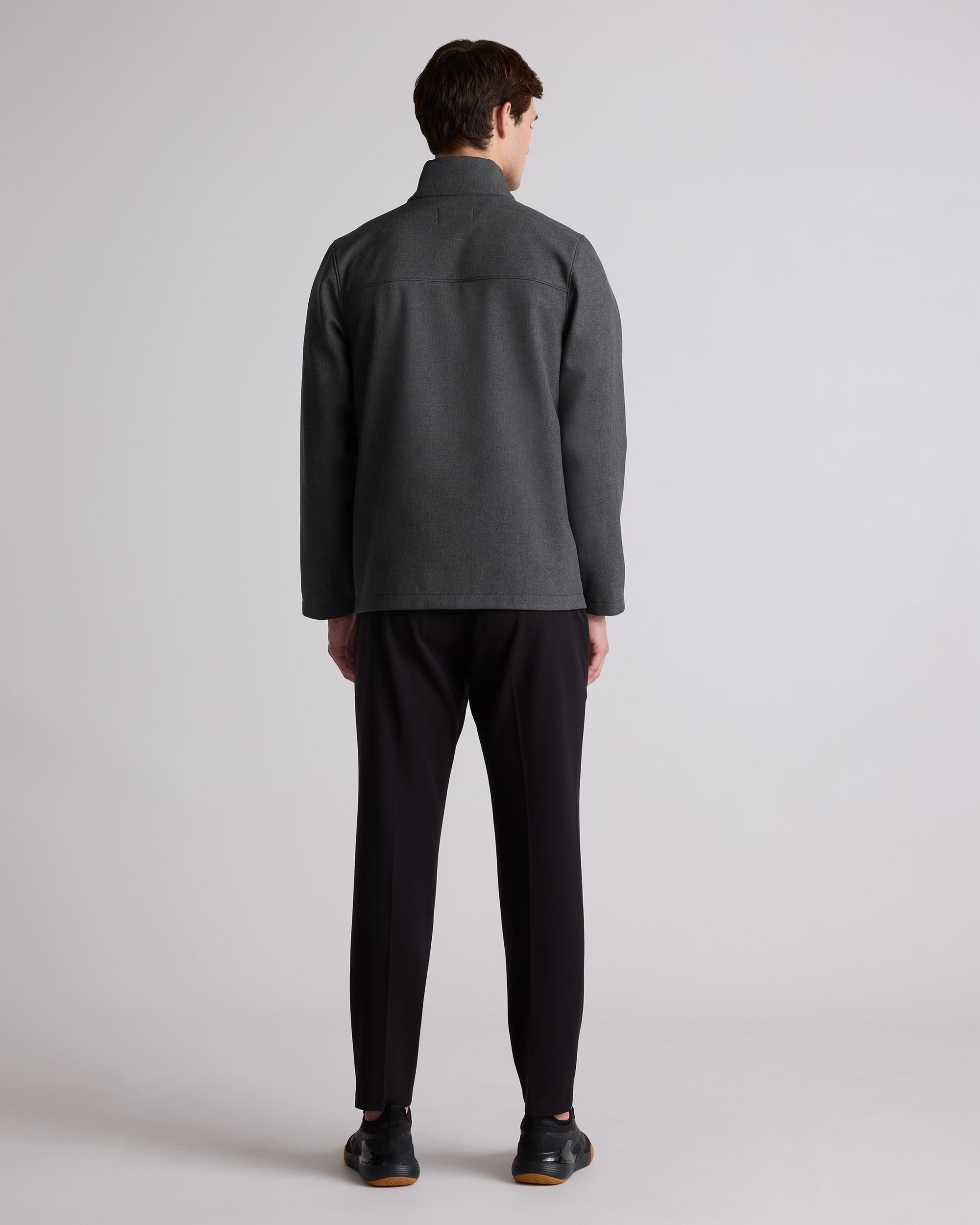 Quince | Men's Softshell Fleece-Lined Full-Zip Jacket Recycled Polyester Product Image