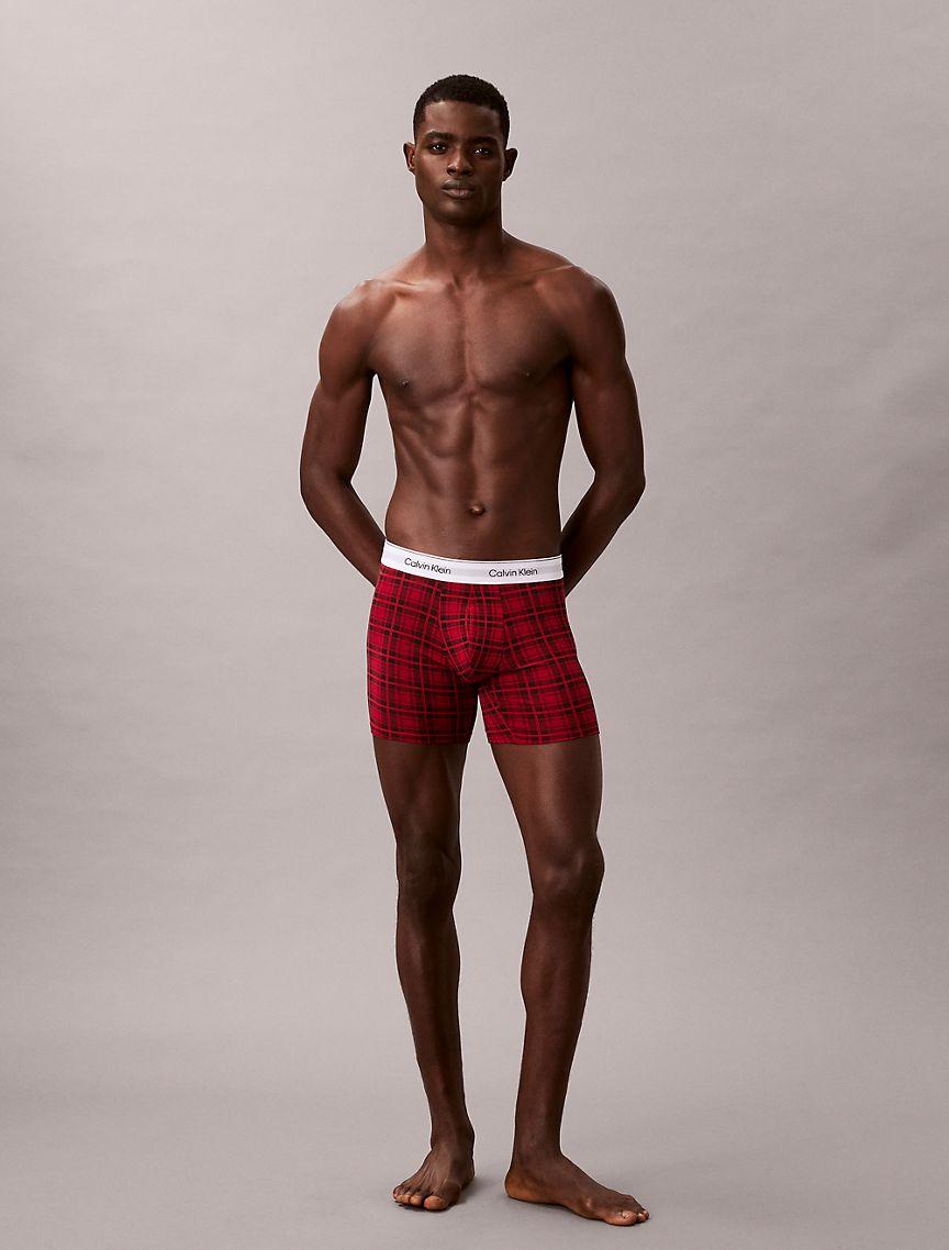 Icon Cotton Stretch Holiday Boxer Brief Product Image