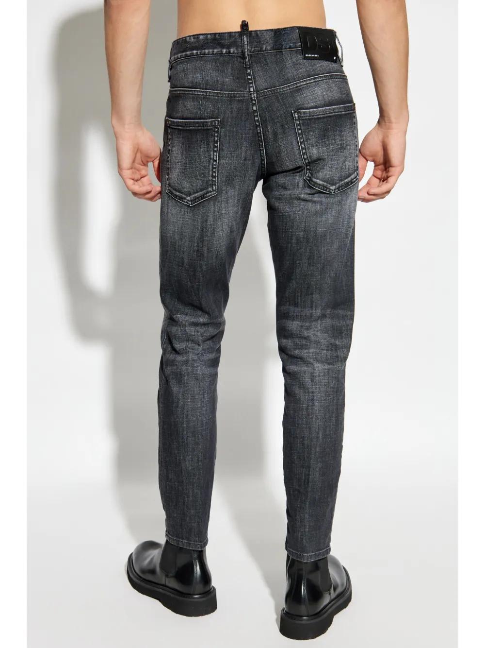Brushed Steel Skater jeans Product Image
