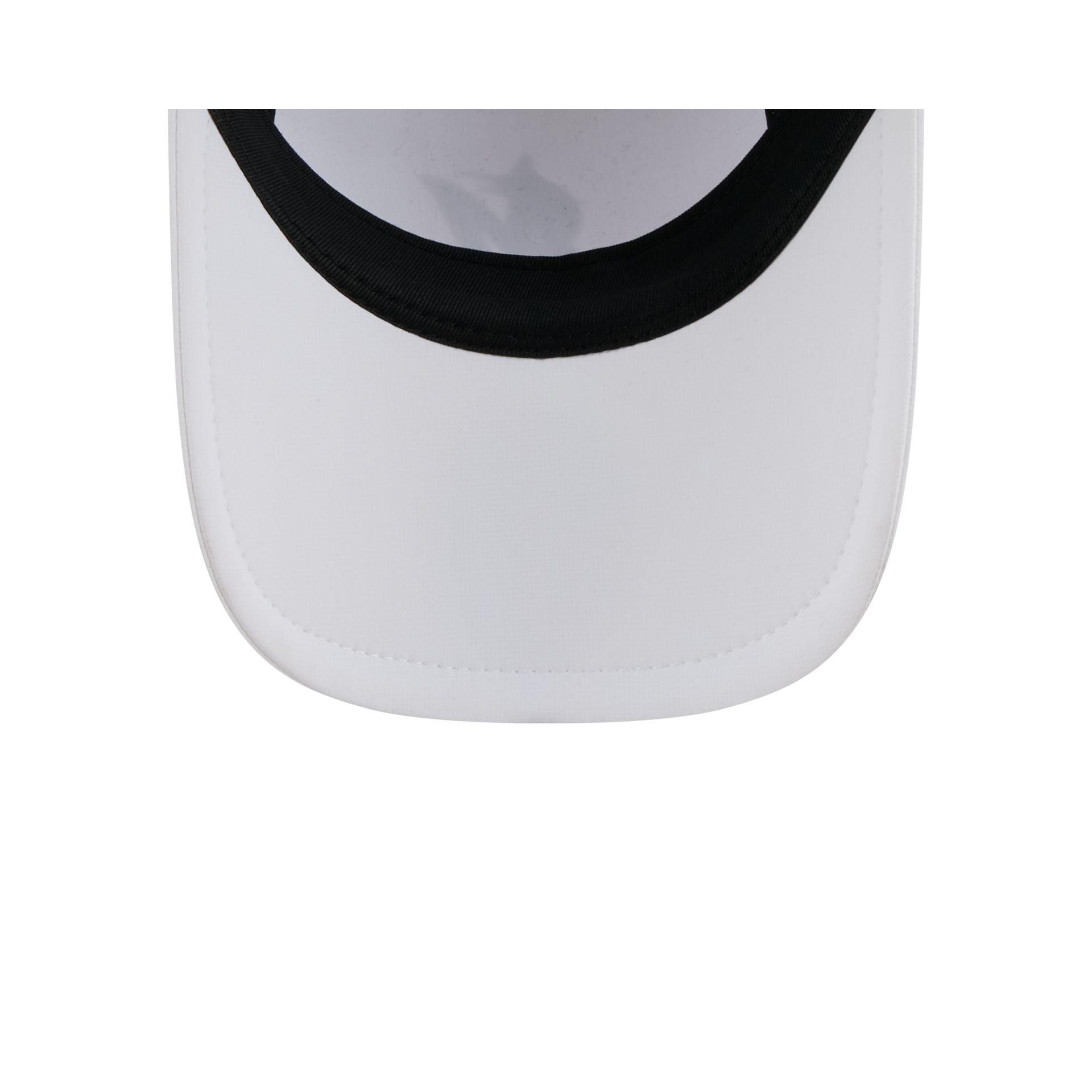 Miami Marlins White Poly Runner Adjustable Hat Male Product Image