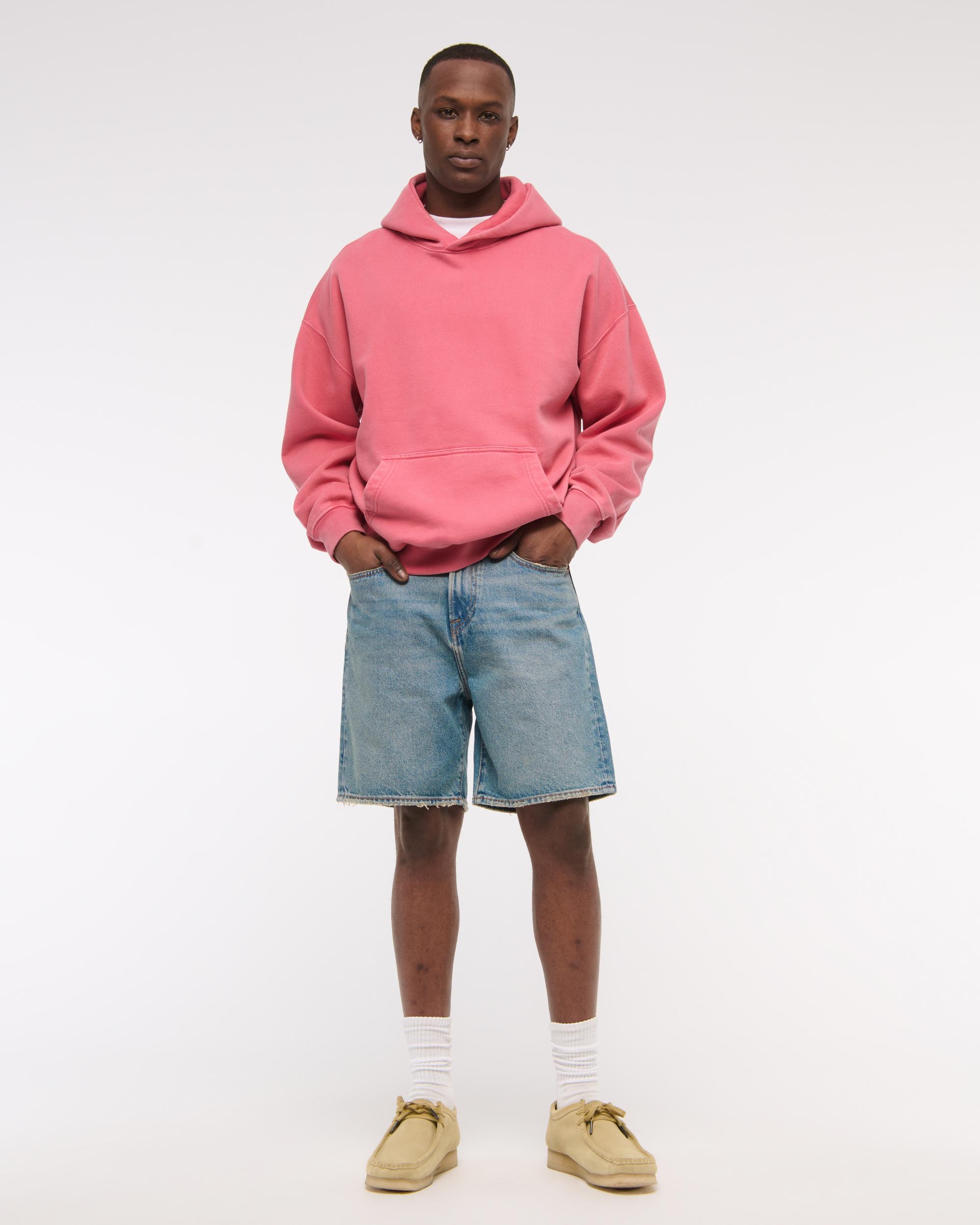 Loose Denim Short Product Image