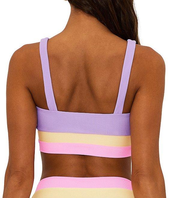 Beach Riot Heidi Ribbed Colorblock High Waisted Swim Bottom Product Image