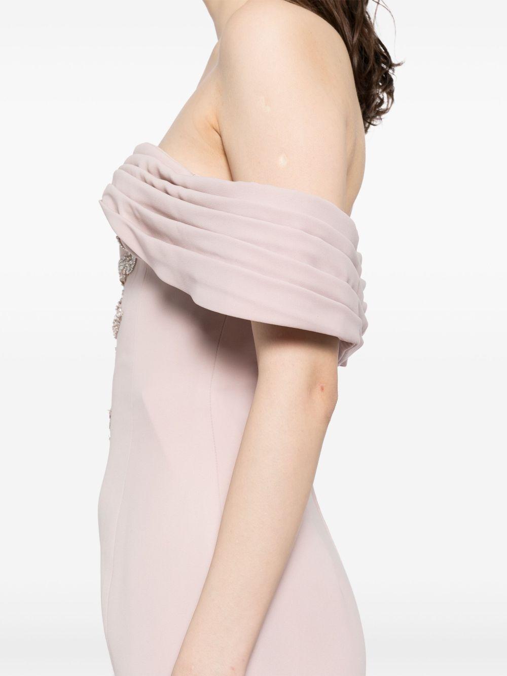 embellished long dress Product Image