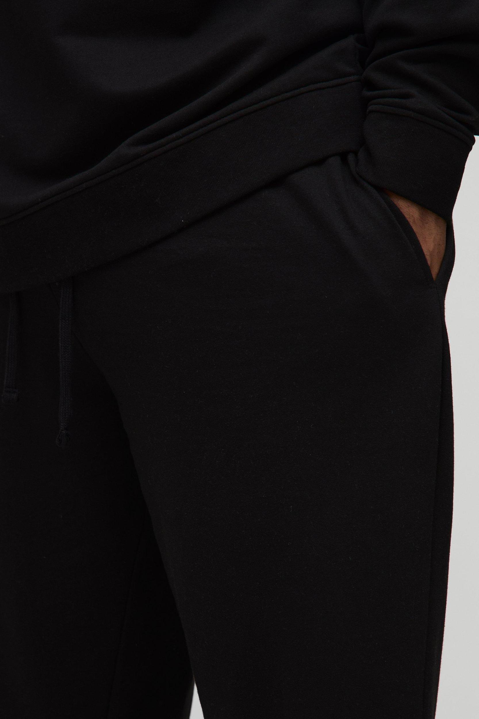 Plus Lightweight Regular Fit Split Hem Basic Sweatpants | boohooMAN USA Product Image