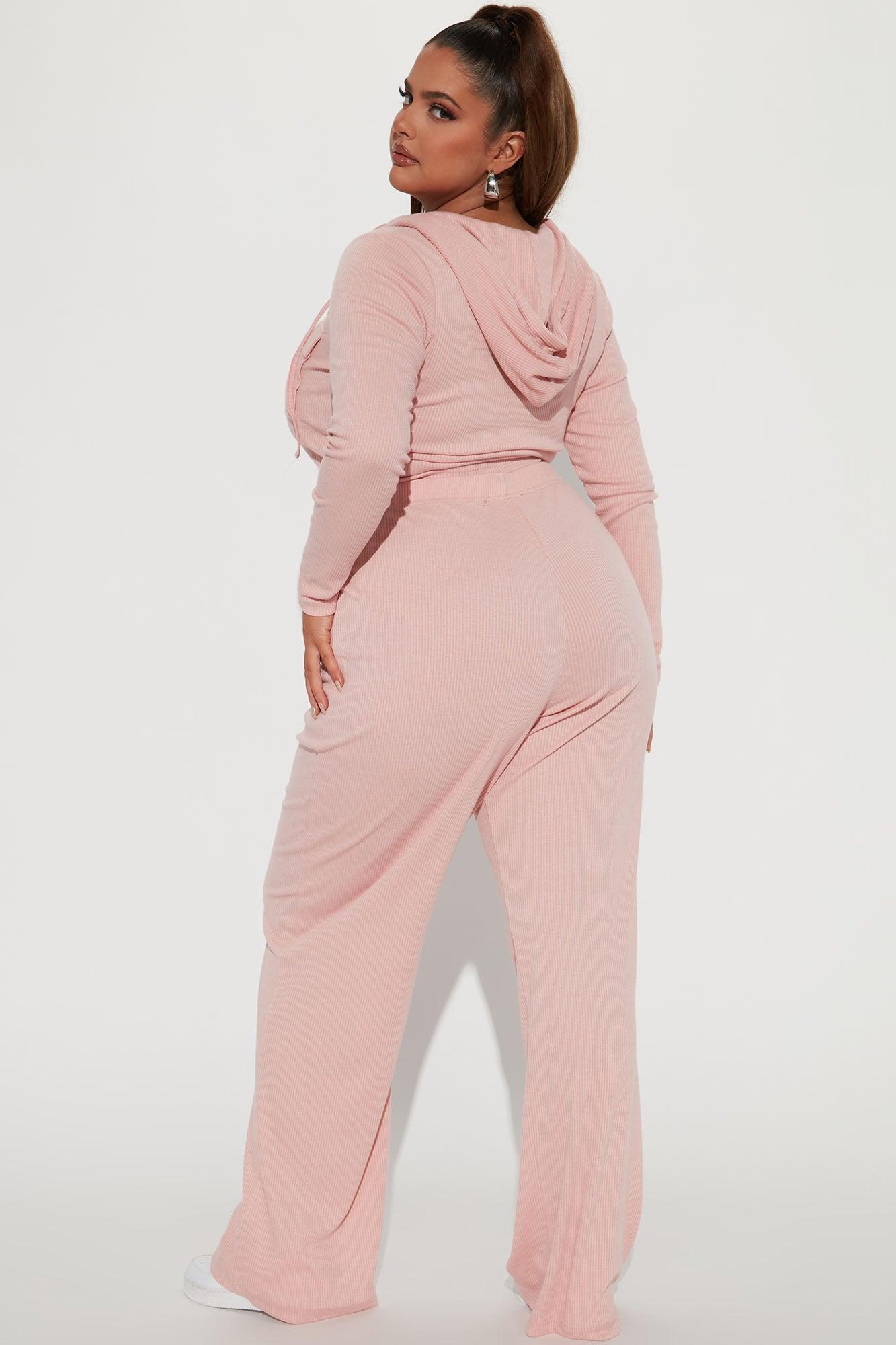 Ready For The Weekend Pant Set - Pink Product Image