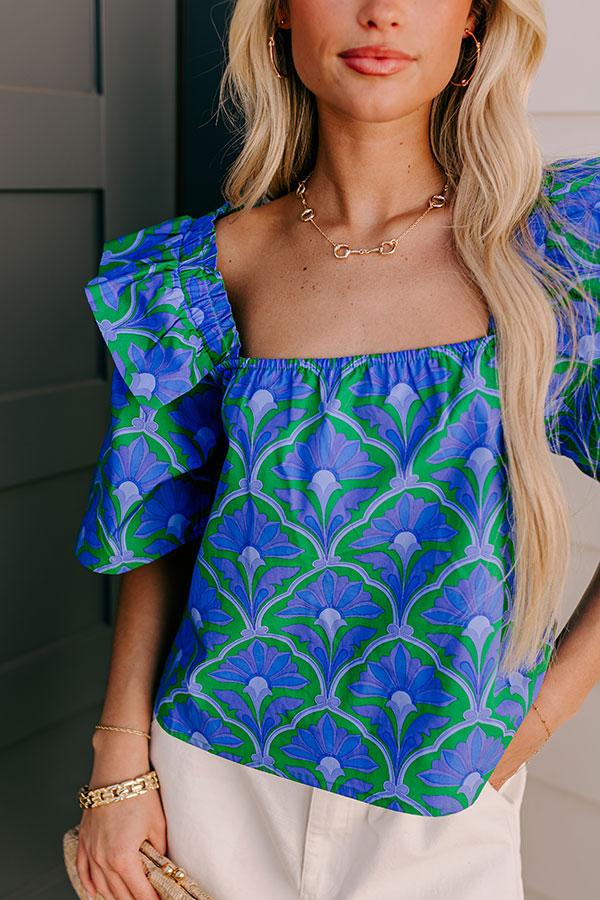 Charmed Feeling Floral Top Product Image