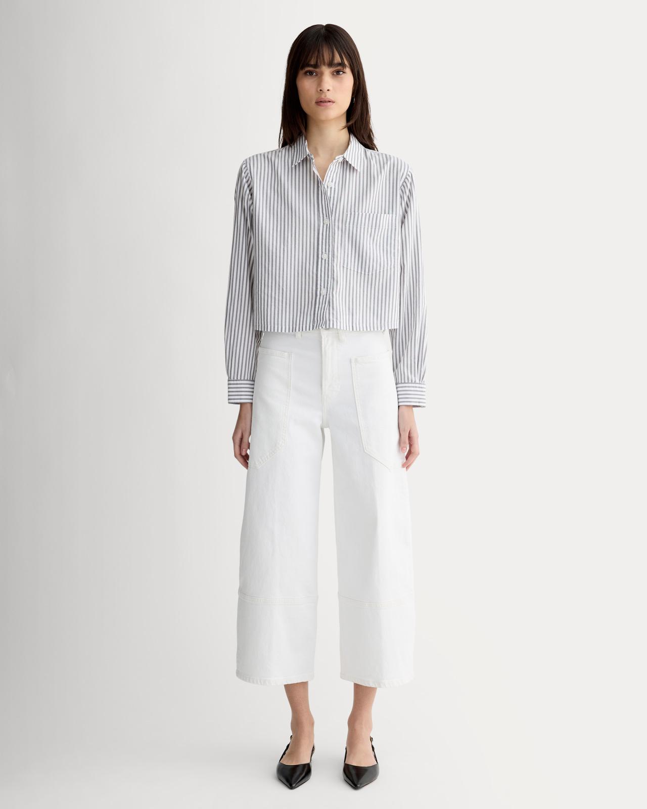 Womens Way-Short Shirt in Silky Cotton by Everlane Product Image