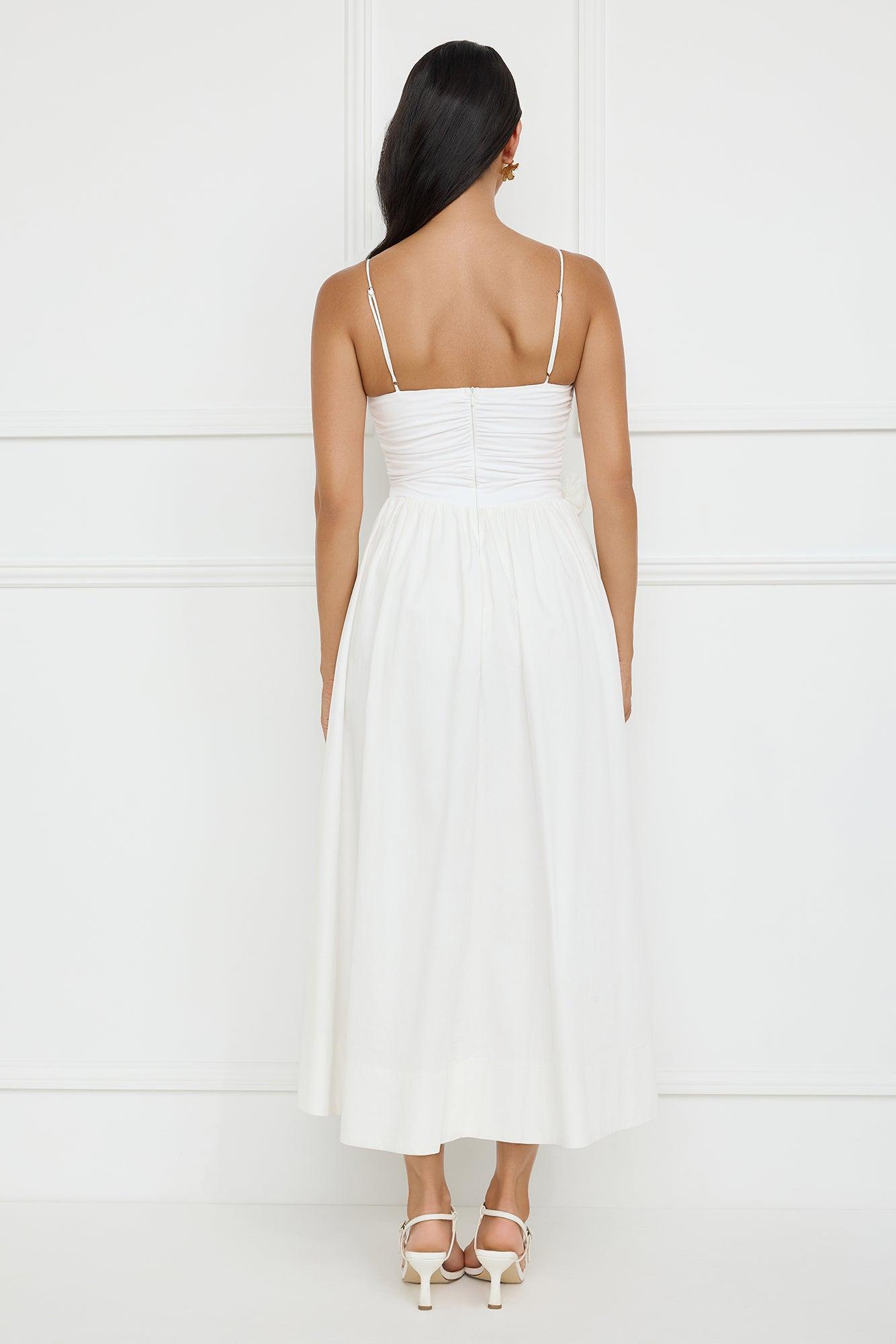 Trendsetter's Way Maxi Dress White Product Image