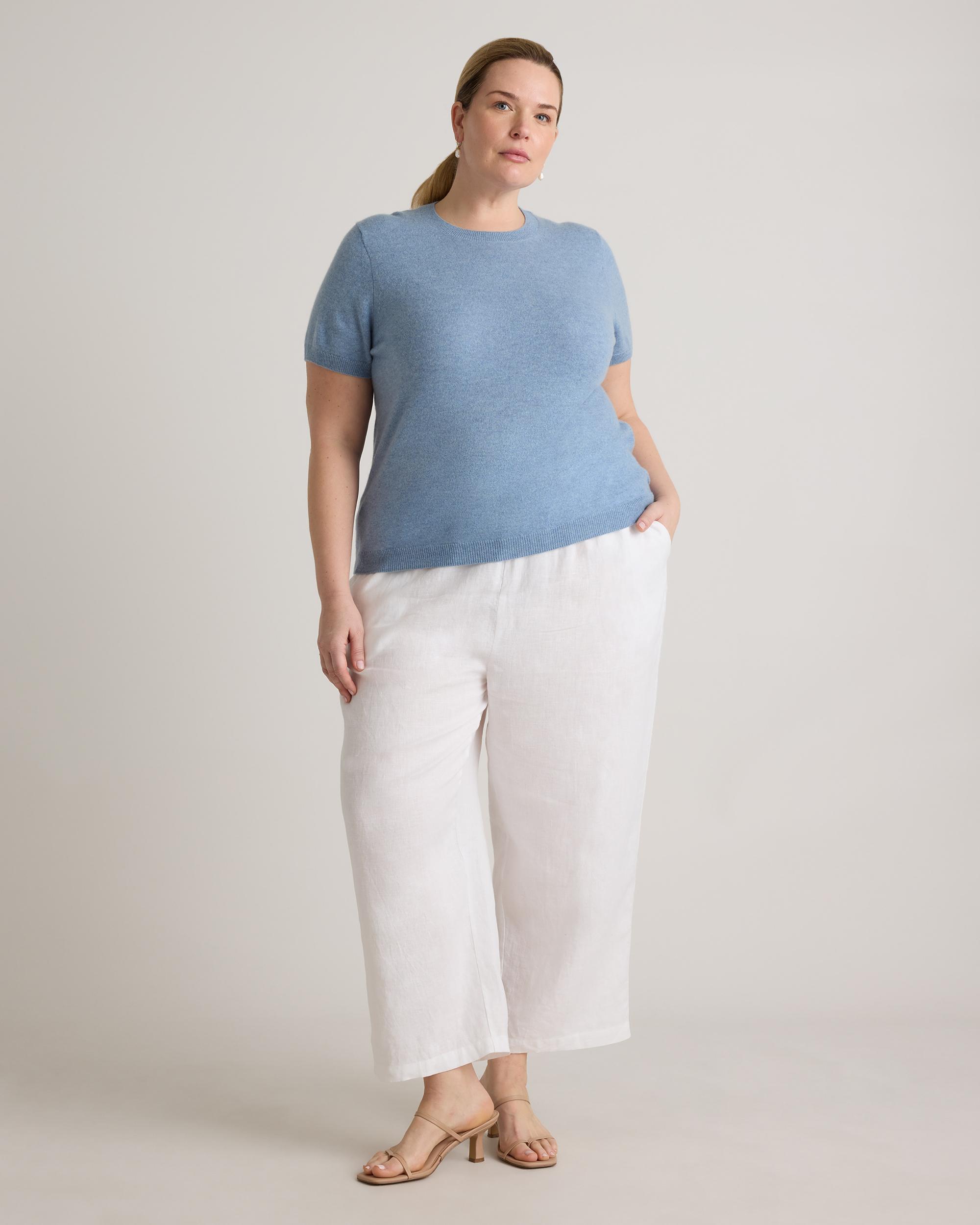 Quince | Women's Mongolian Cashmere T-Shirt Product Image