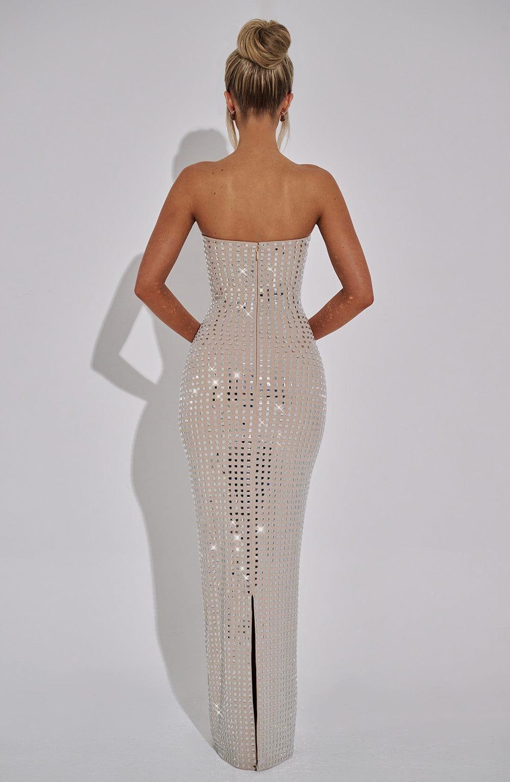 Neriah Maxi Dress - Nude Product Image