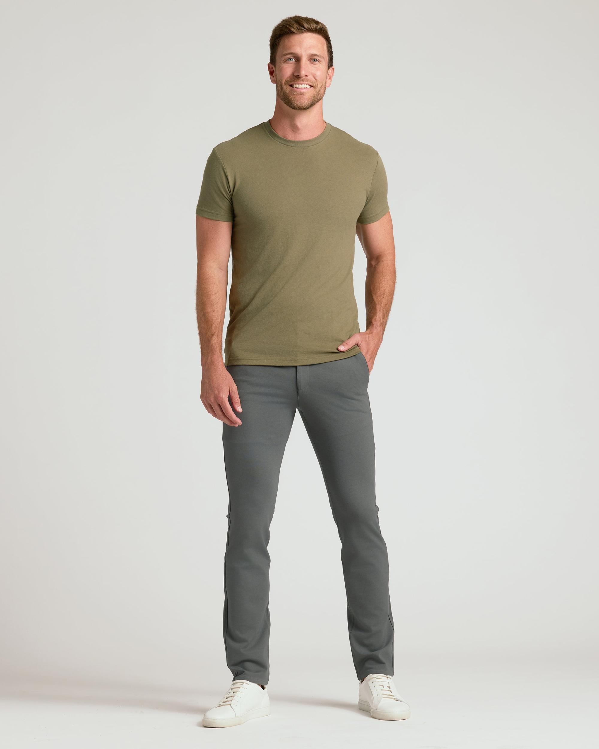 Carbon Slim Comfort Knit Chino Pant Product Image