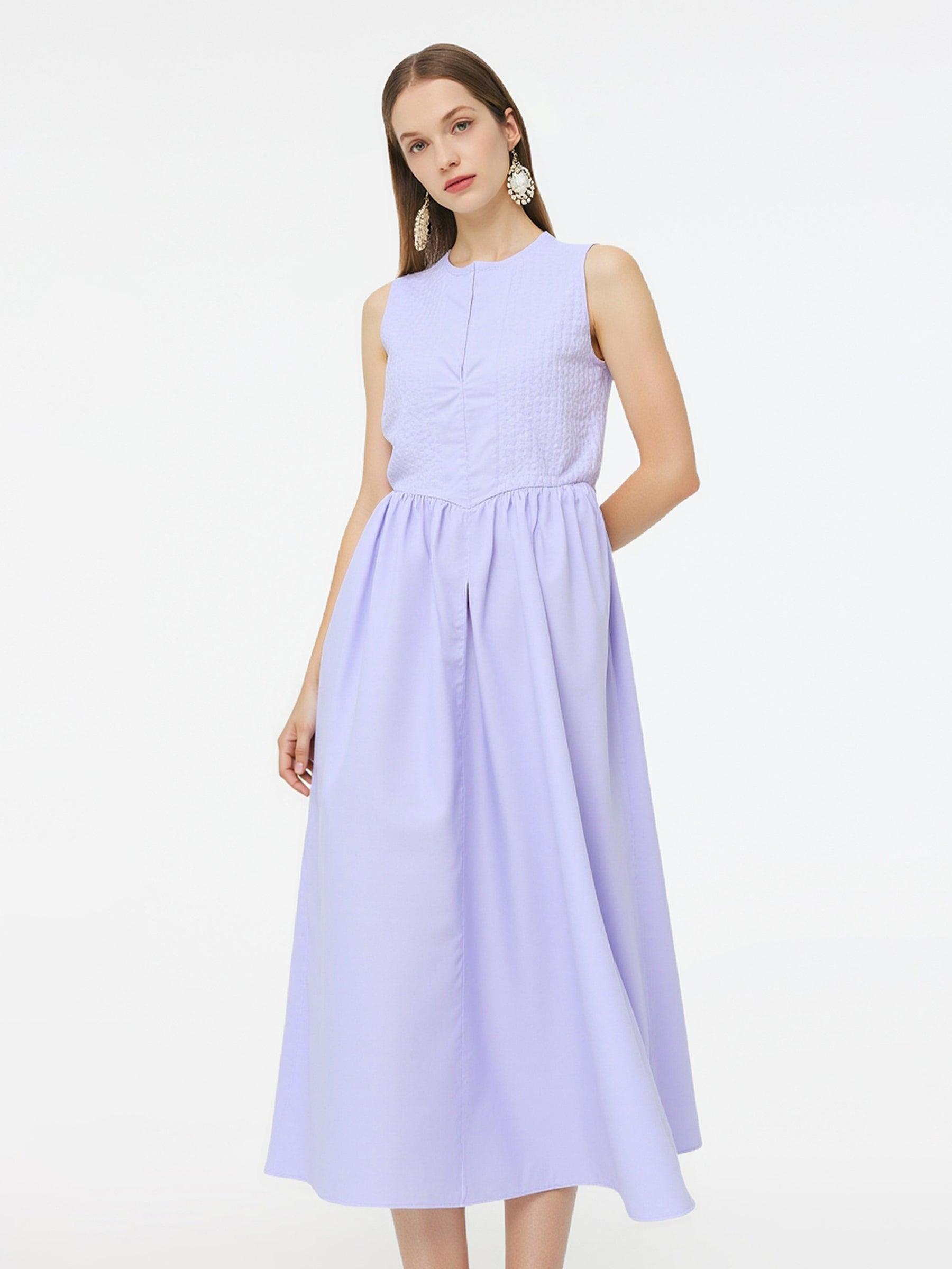 Loose Fit A-Line Women Sleeveless Maxi Dress Product Image