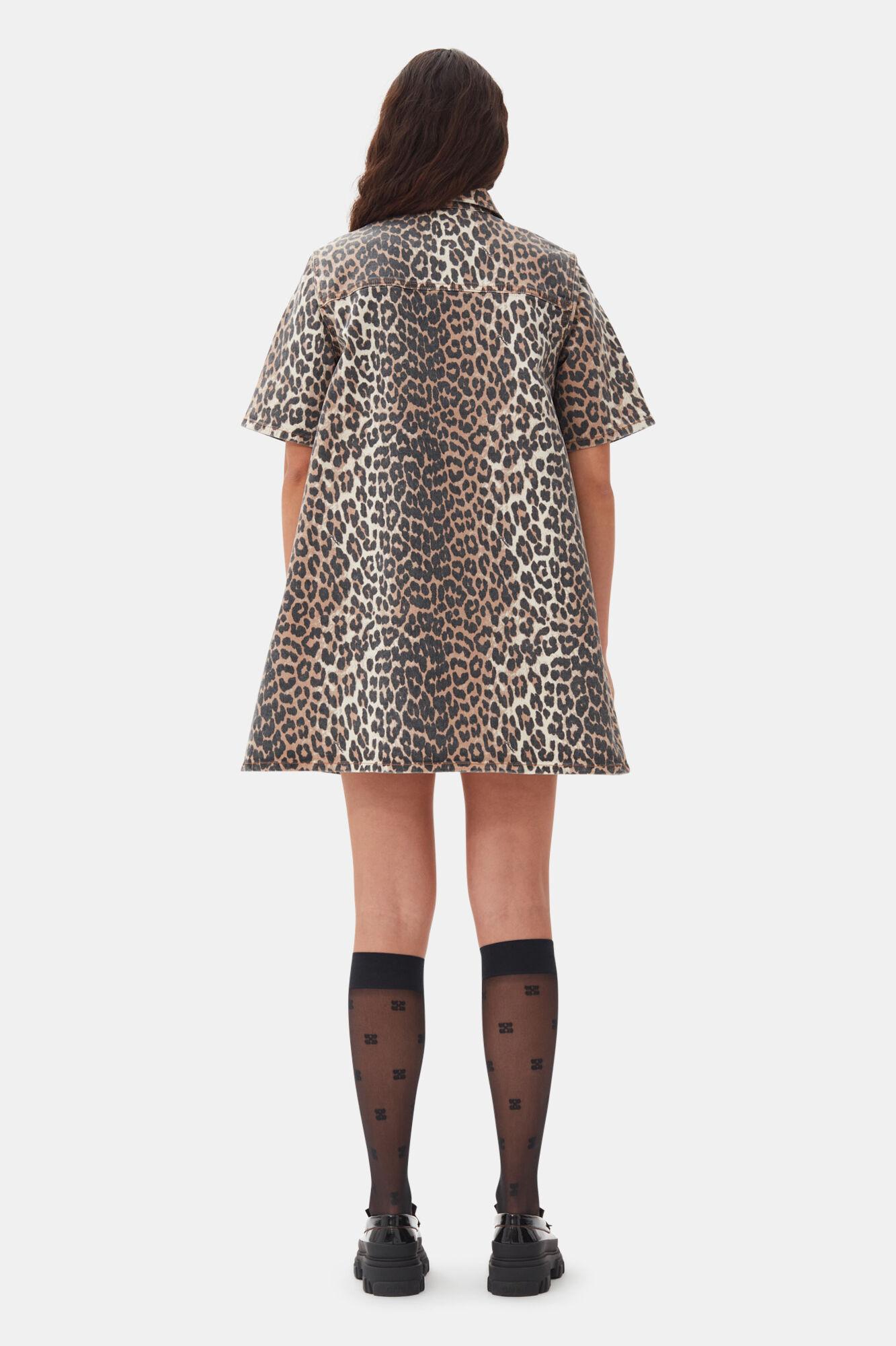 Leopard Mini Dress Product Image