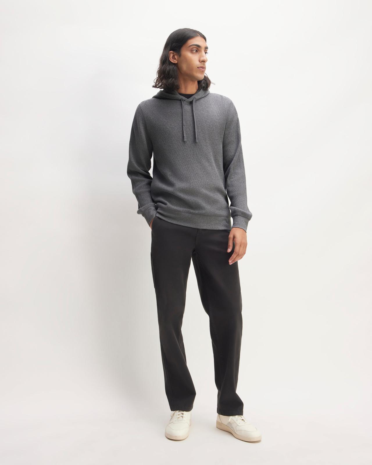 Mens Waffle-Knit Hoodie by Everlane Product Image