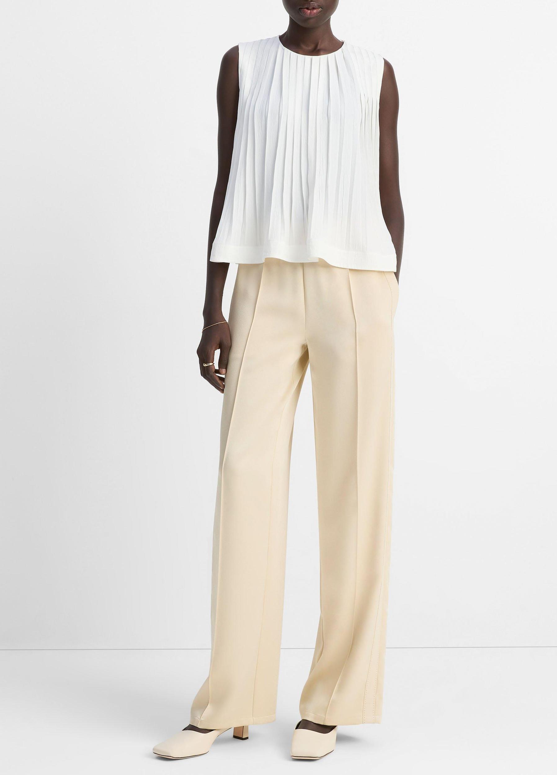 Pleated A-Line Top Product Image