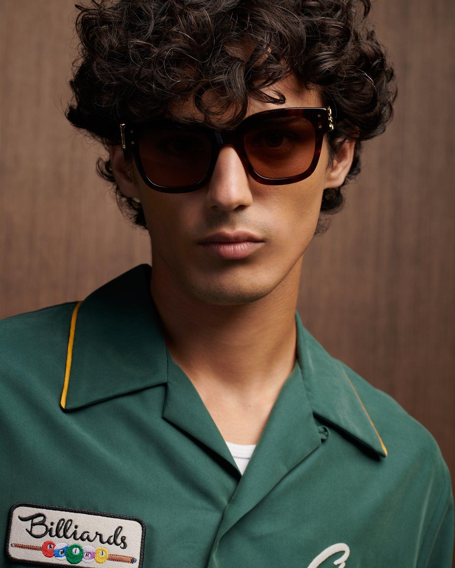 BILLIARDS CLUB CAMP SHIRT - Evergreen Product Image