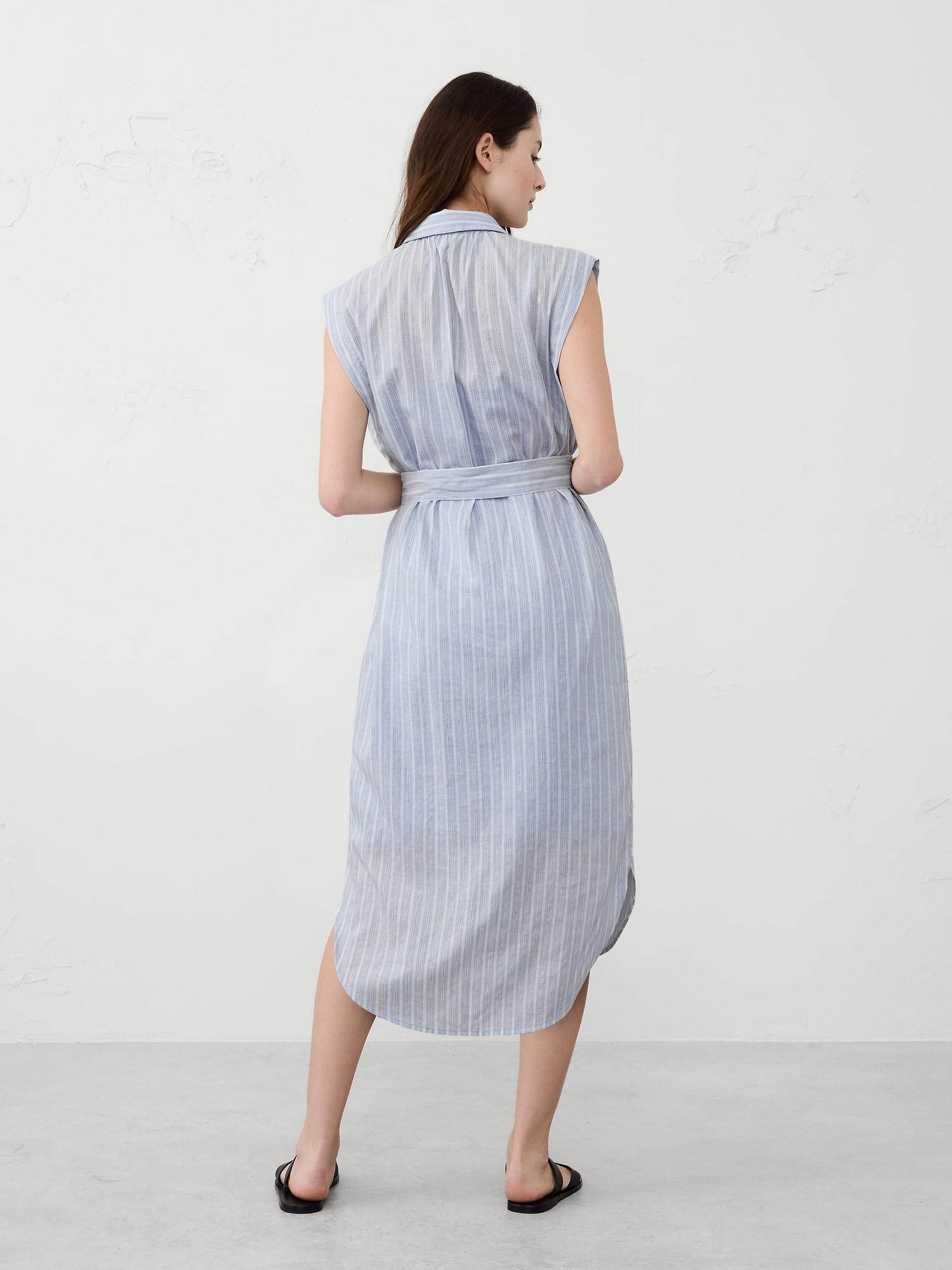 Voile Midi Shirtdress Product Image