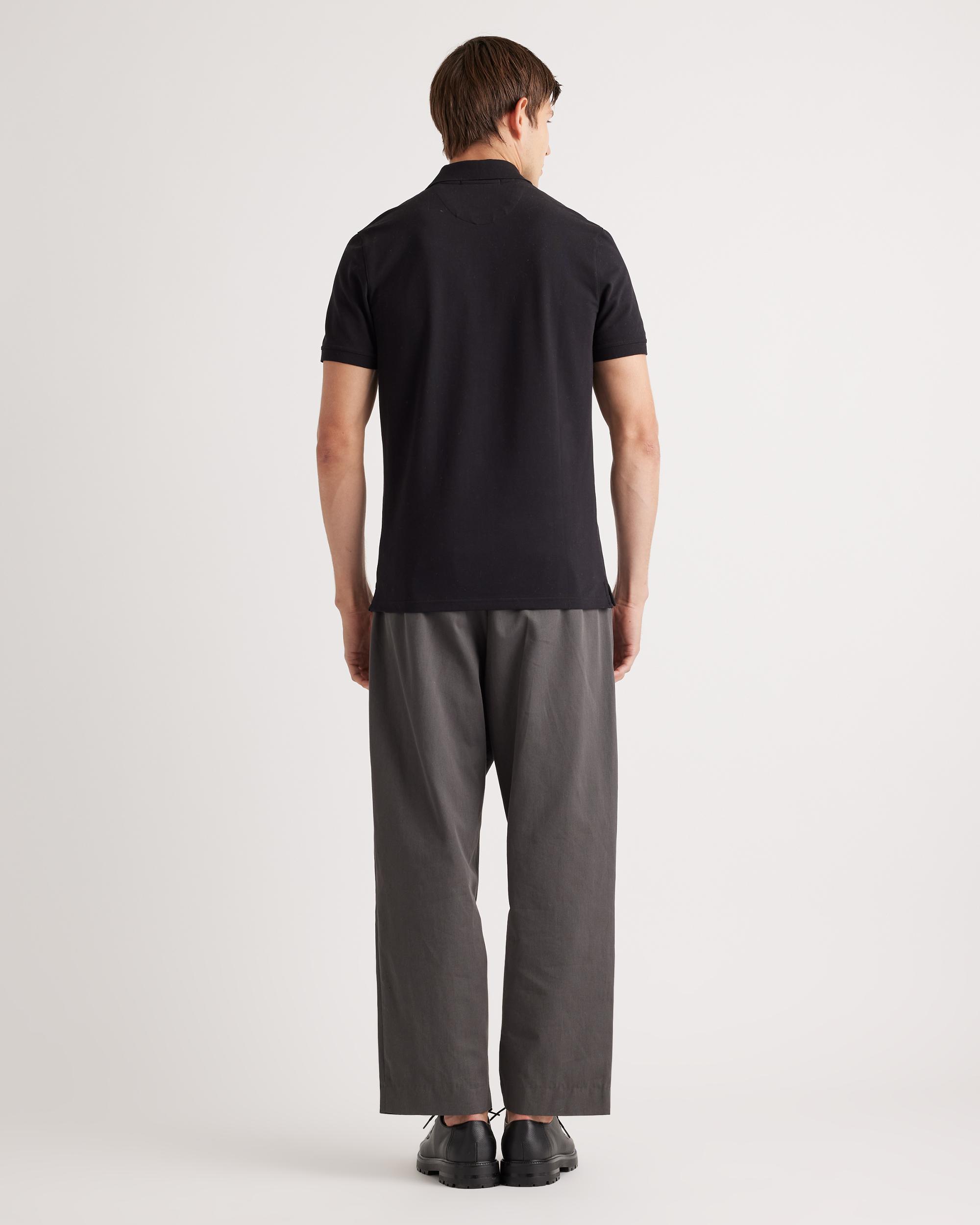 Quince | Men's Organic Stretch Luxe Pique Polo Shirt Organic Cotton Product Image