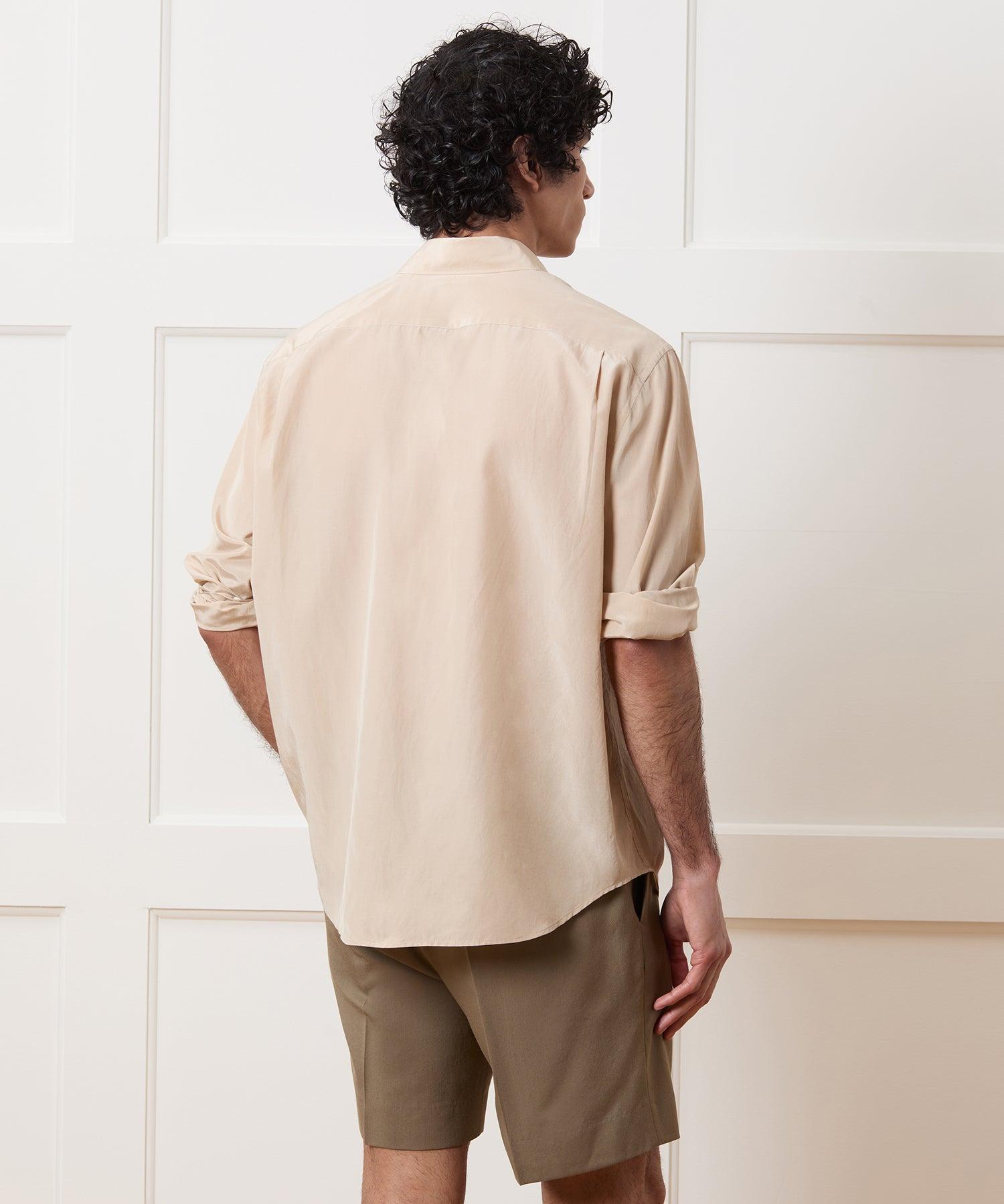 Cotton-Silk Big Shirt Product Image