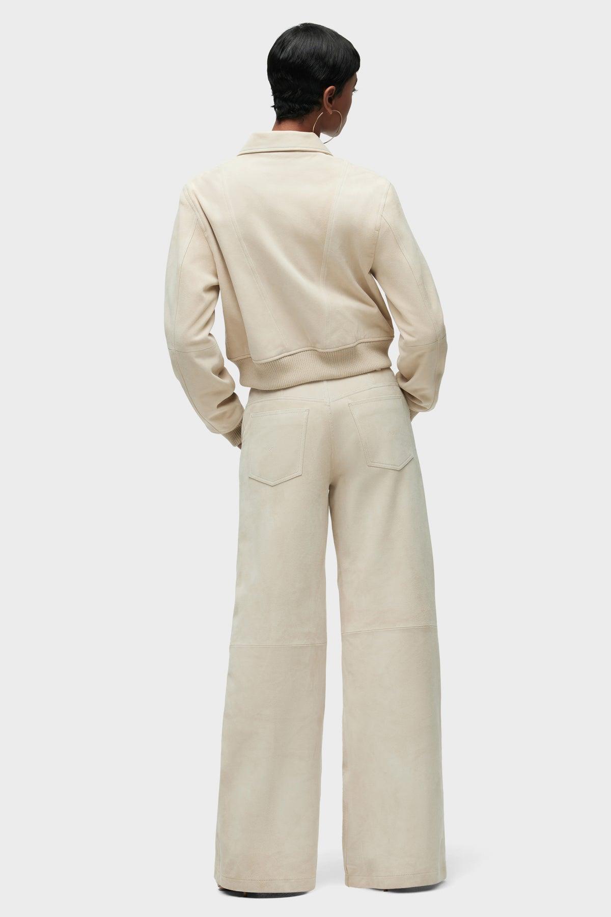 Jodie Seamed Front Yoke Wide Leg Female Product Image