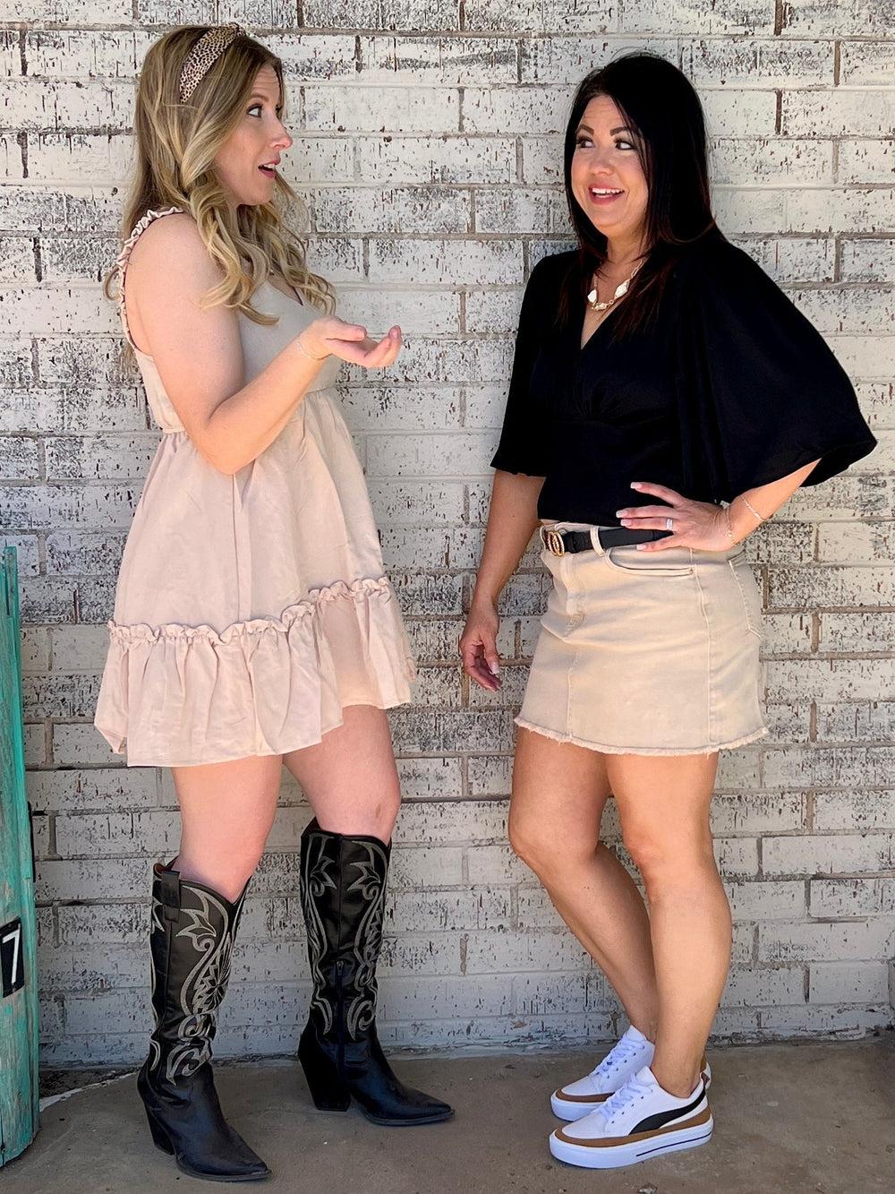 Effortlessly Khaki Dress* Product Image