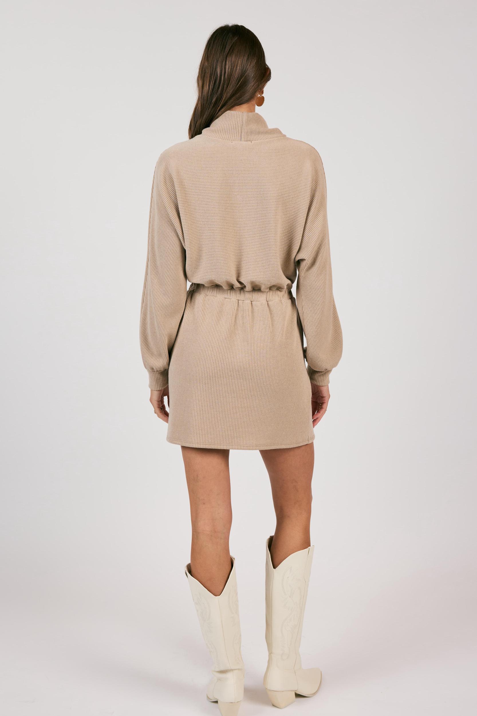 Personal Growth Dolman Sleeve Mini Dress Product Image