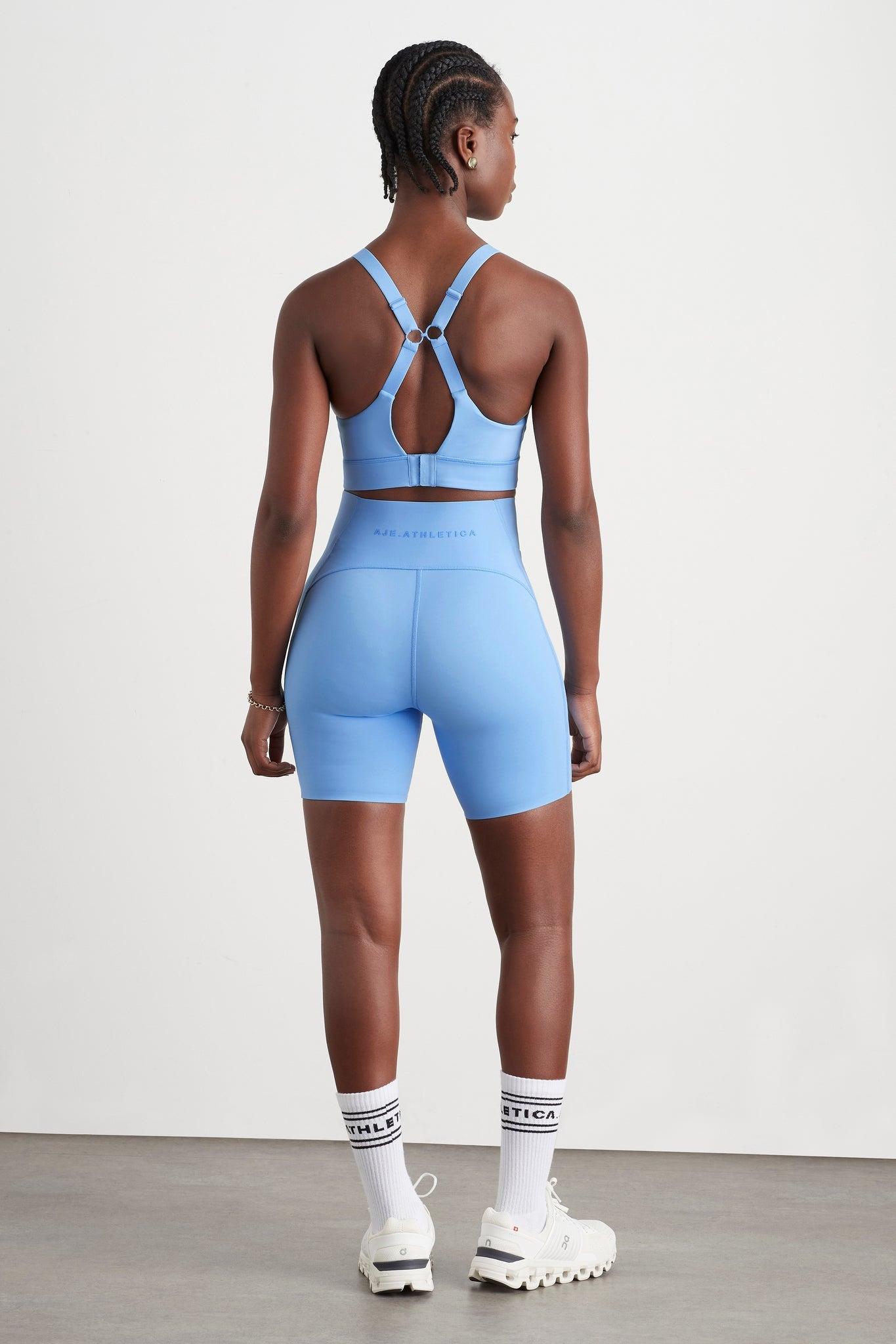 High Rise Mid Length Bike Short 615 Product Image